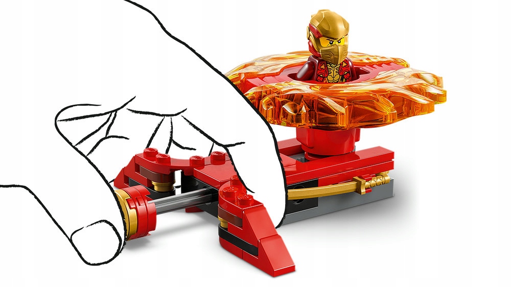 LEGO ninjago 71823 smoczy spinner spinjitzu Kaia