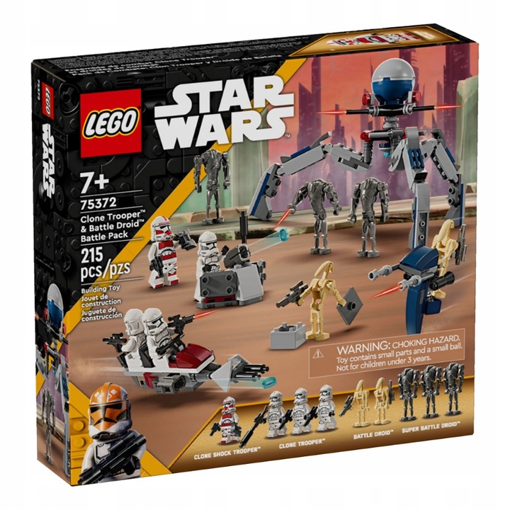 LEGO Star Wars 75372 klonų kareivio rinkinys