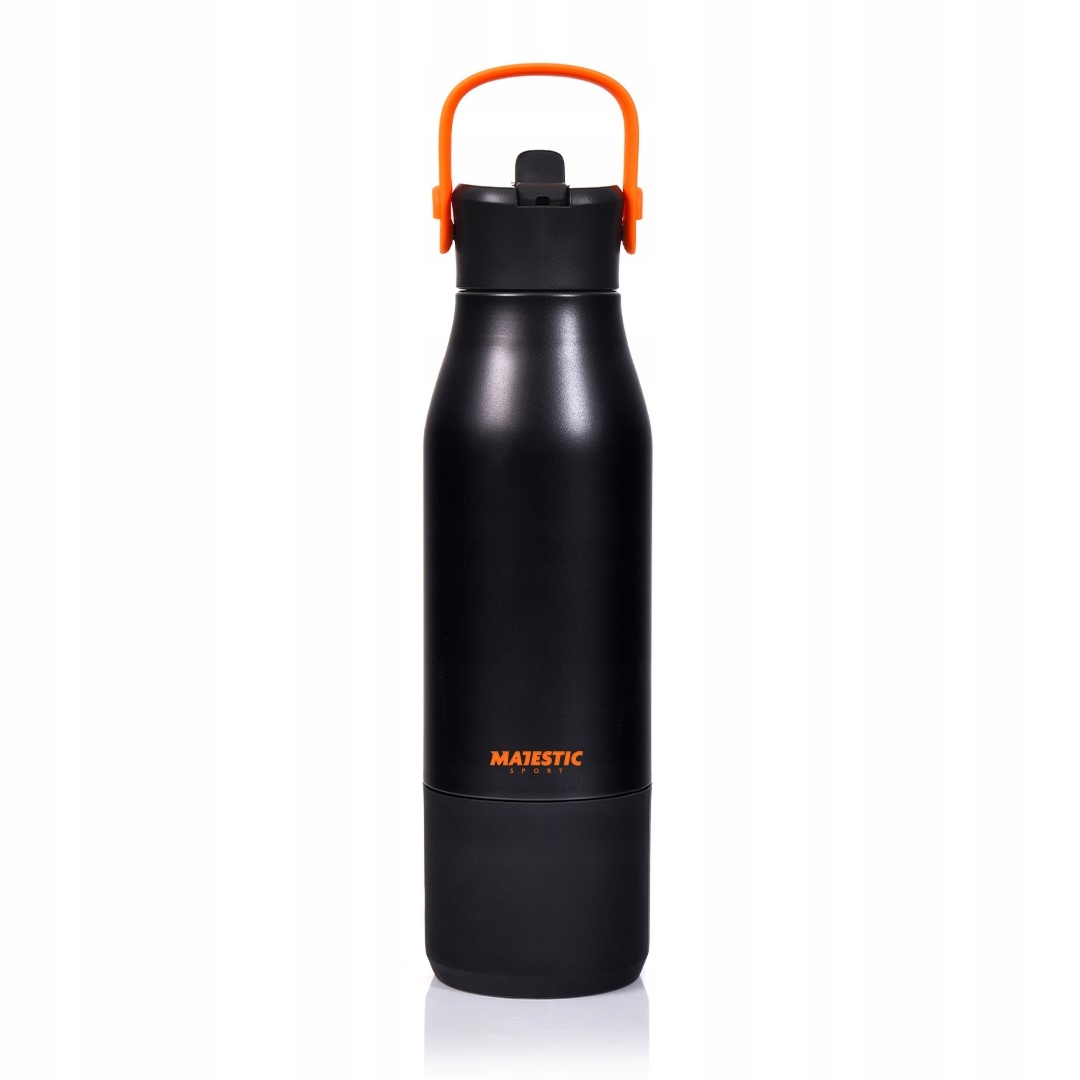 Majestic Sport termo butelė plieno su šiaudais 900ml