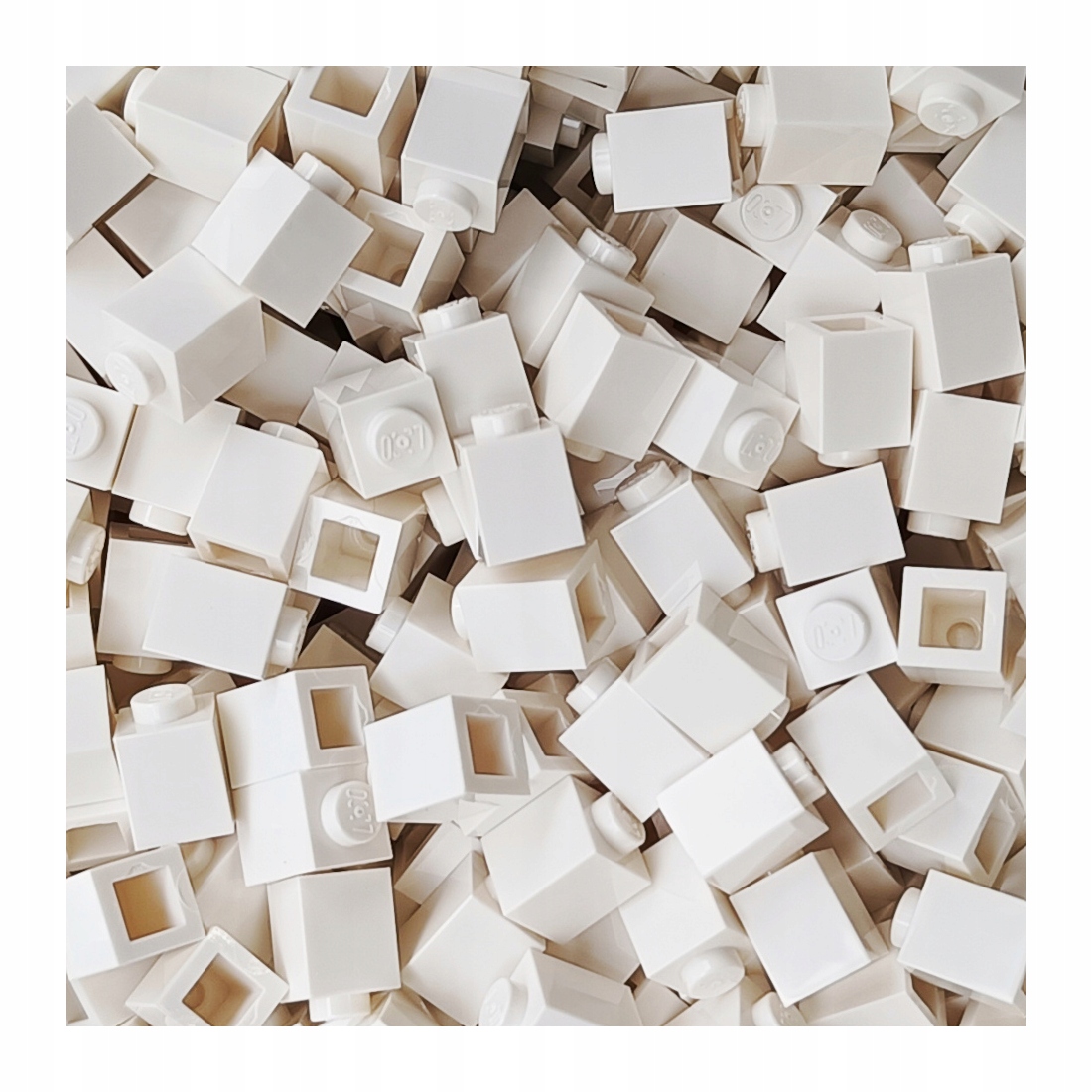 LEGO kaladėlė 1x1 balta balta 300501 3005 - 50 vnt.