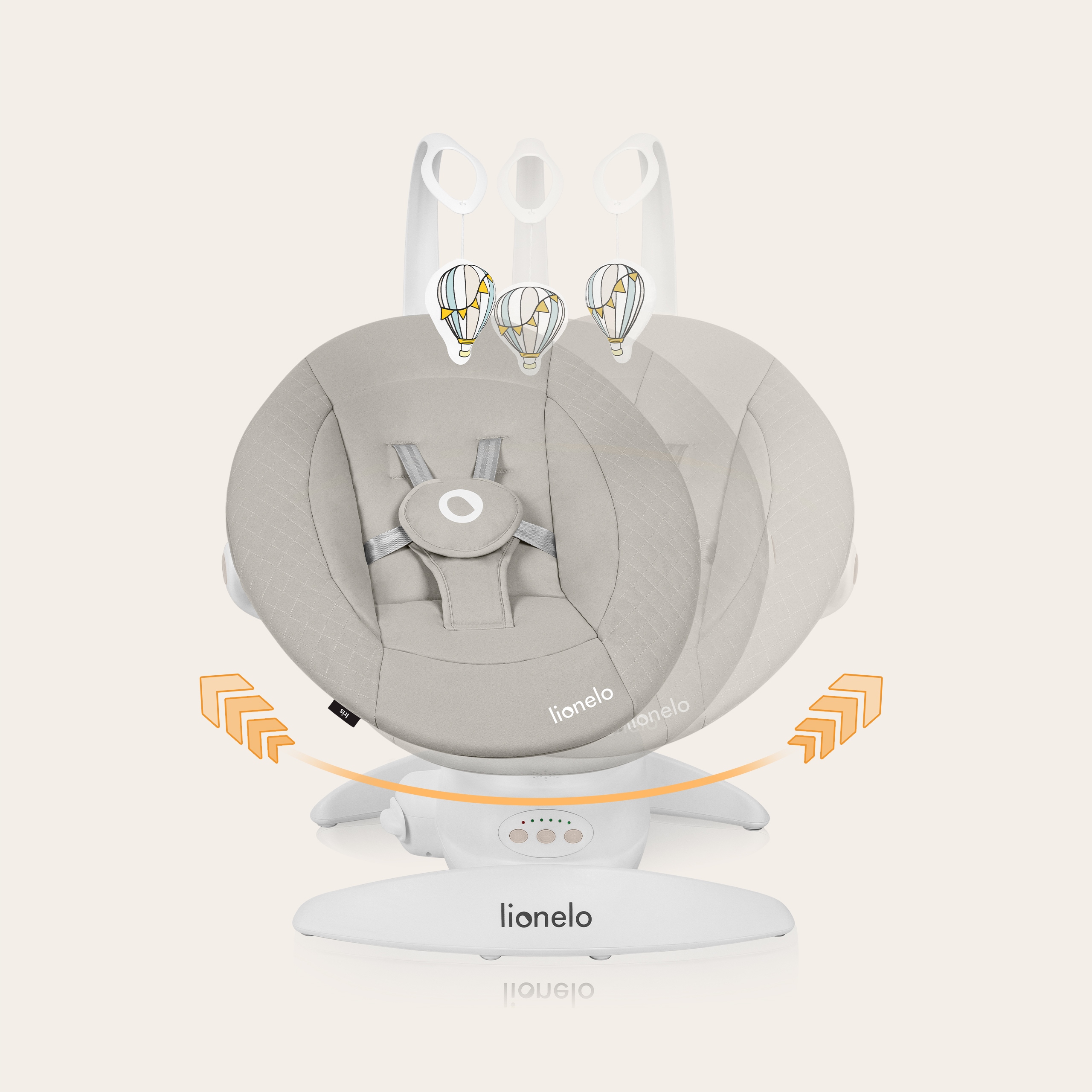 Lionelo Iris elektrinė supama-gulėjimo pakliūnė 0-9 kg