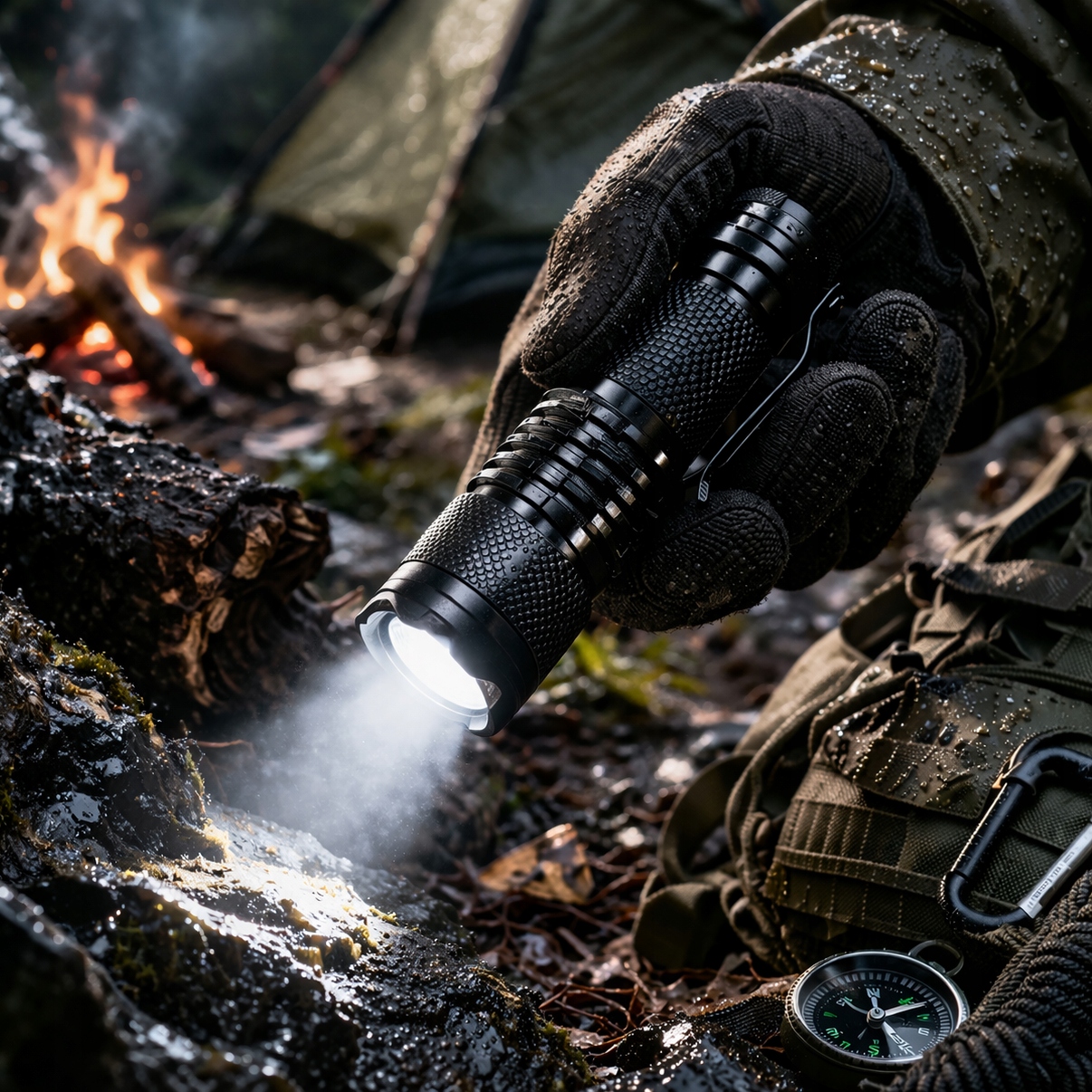 SURVIVAL MILITARY SURVIVAL DAUGIASIS ĮRANKIŲ RINKINYS 18 viename XXL dėkle
