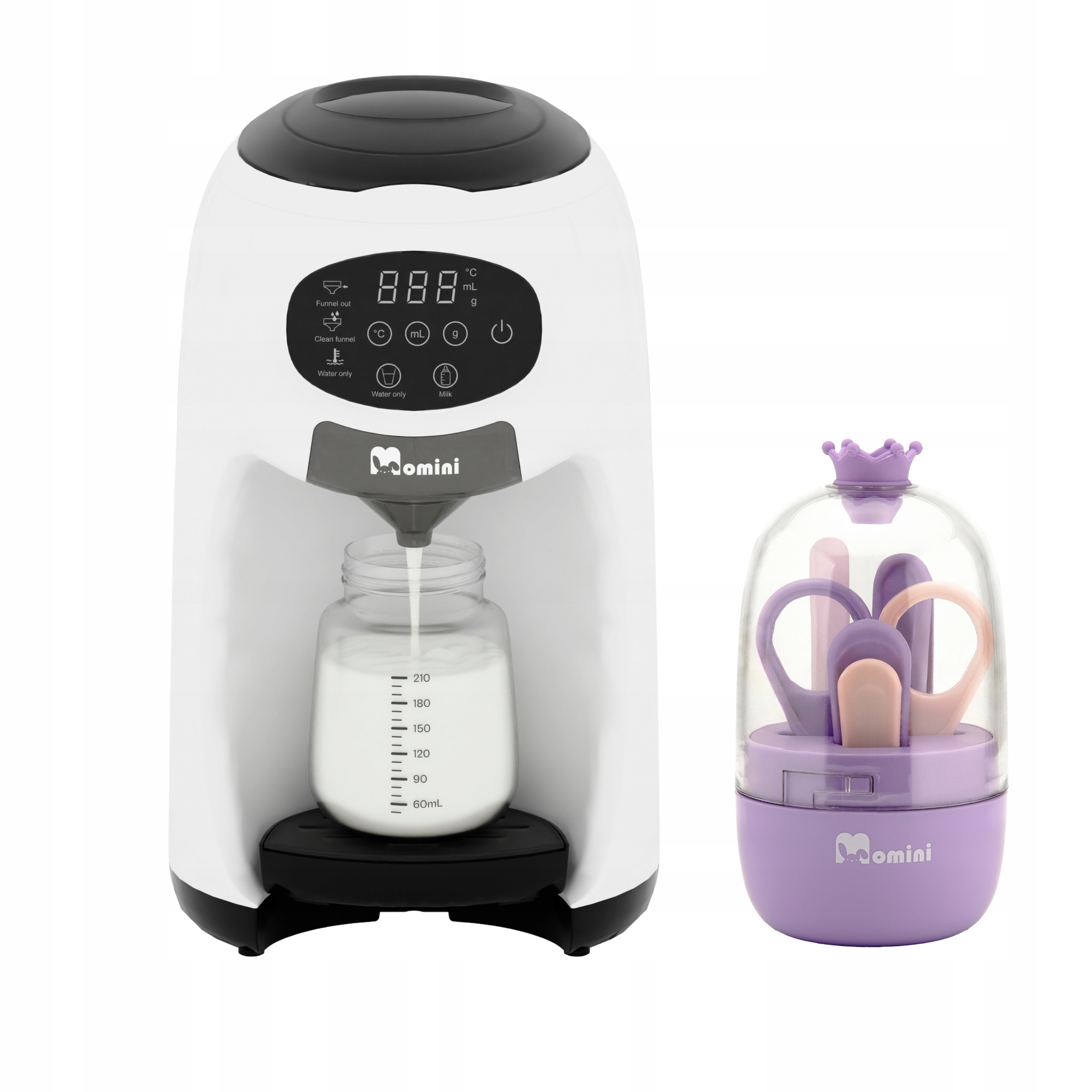 Momini Milk Formula Elite pieno šildytuvas ekspres