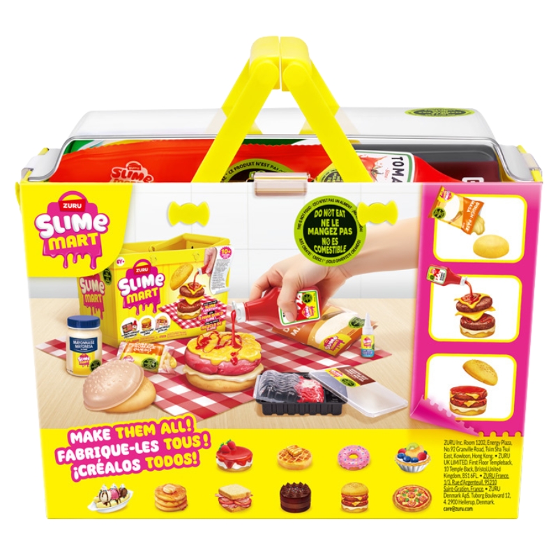 ZURU slime mart S1 burger masa plastyczna DIY