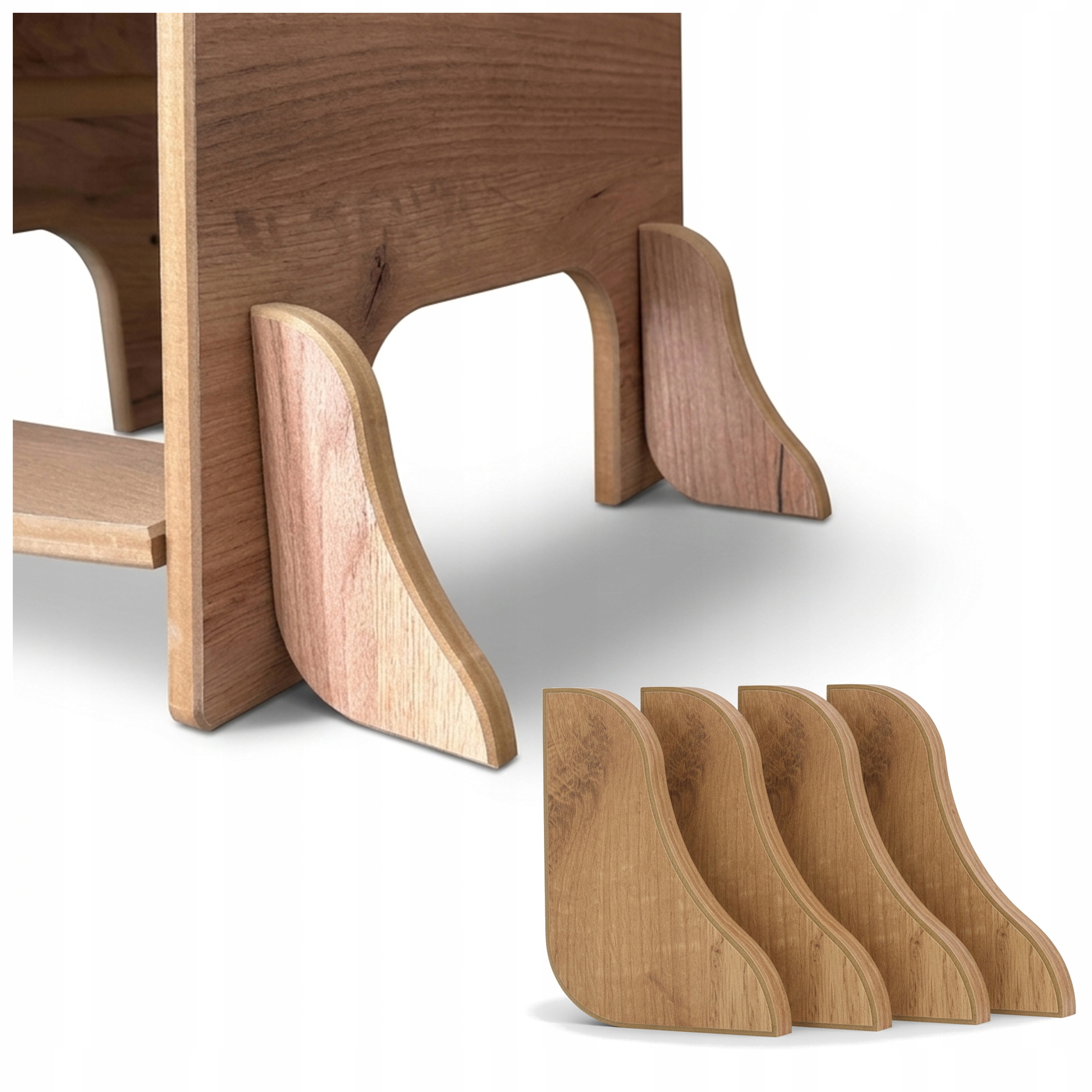 Pomocnik Kuchenny Montessori regulowany Kitchen Helper Tower Wood Style