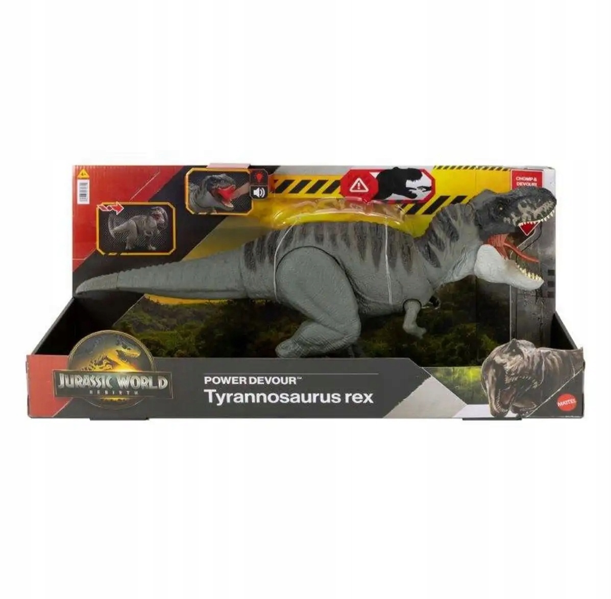 Mattel Jurassic World T-rex Power Devour figūrėlė