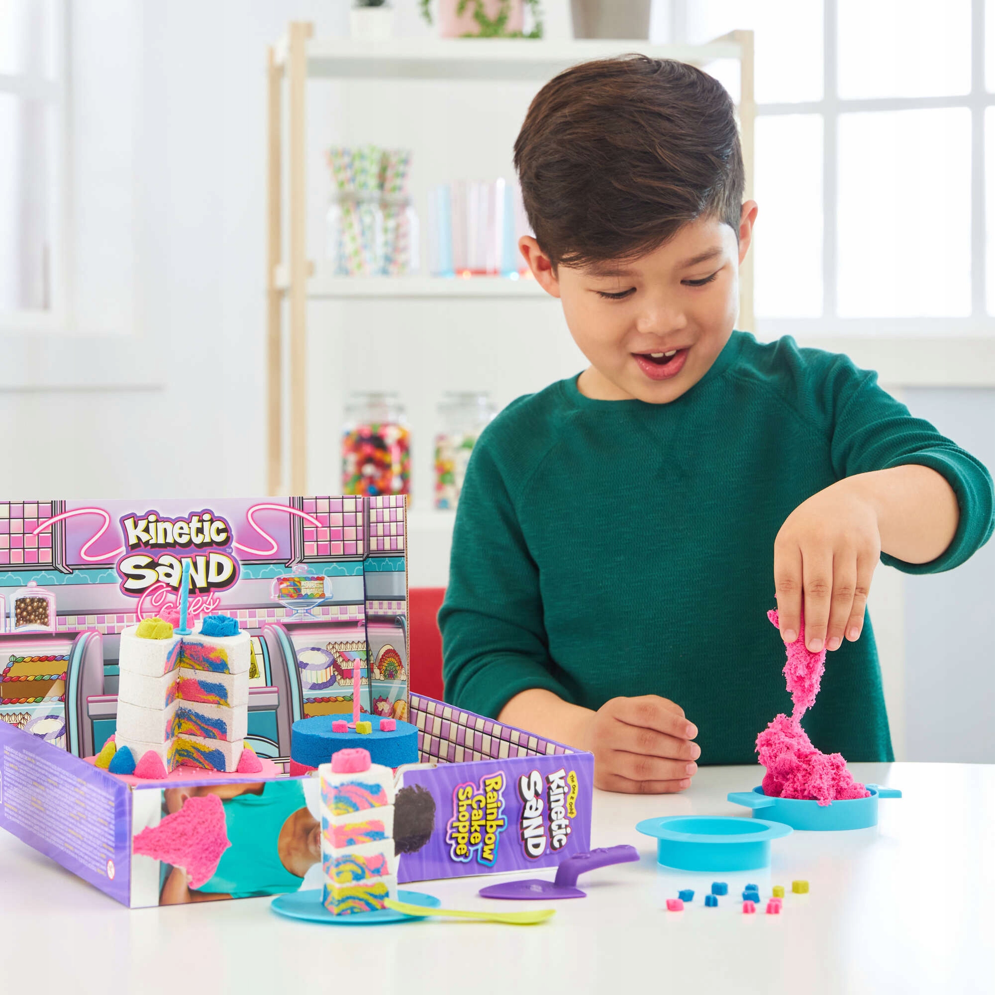 Spin Master kinetic sand cukierninė ir krautuvėlis