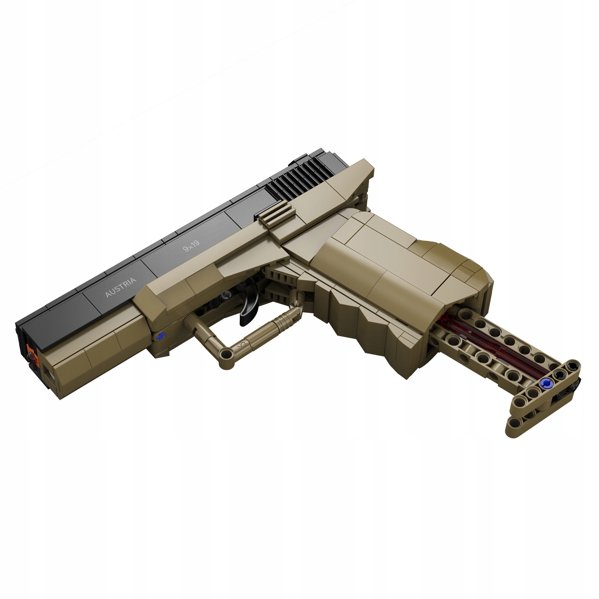 Cada M17 pistoletas replika 338 elementų