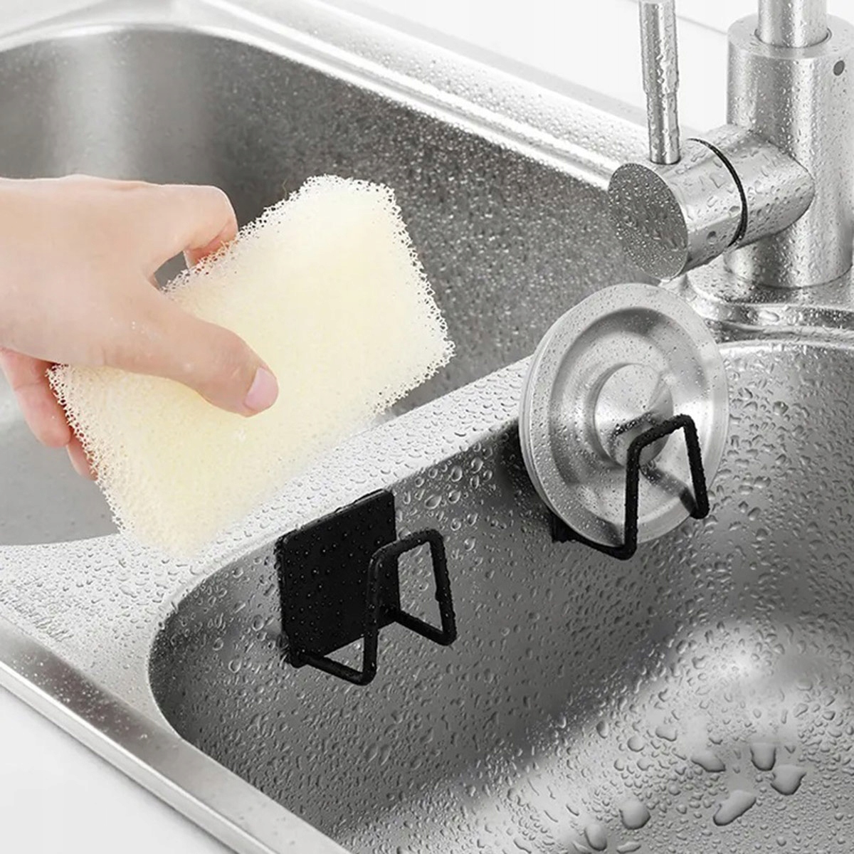 RANKENA VIRTUVĖS KEMPINĖ PAKABA KRAUTUVE PLIENINIS KABLIS JUODAS KABLIS