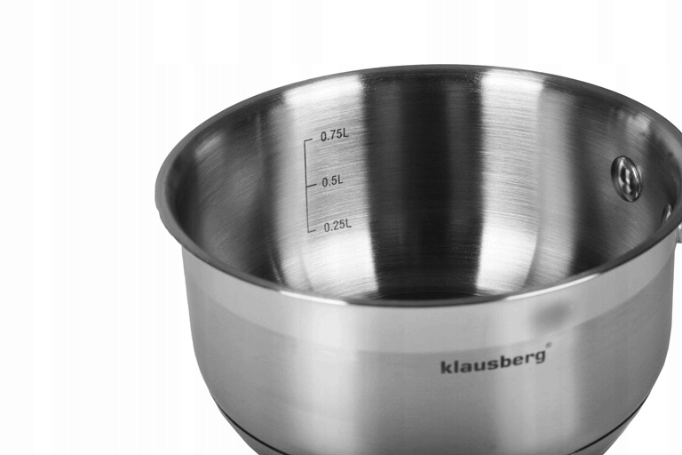 Plieninis puodas Ø16cm 1,5l Klausberg KB-7133