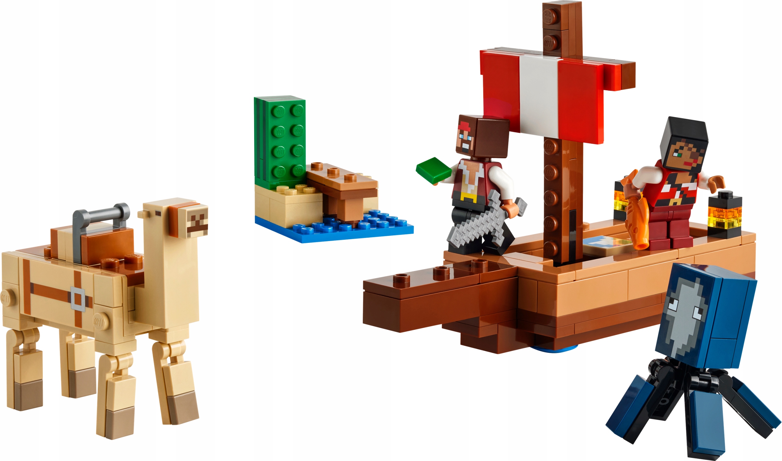 LEGO Minecraft piratinio laivo plaukimas 21259