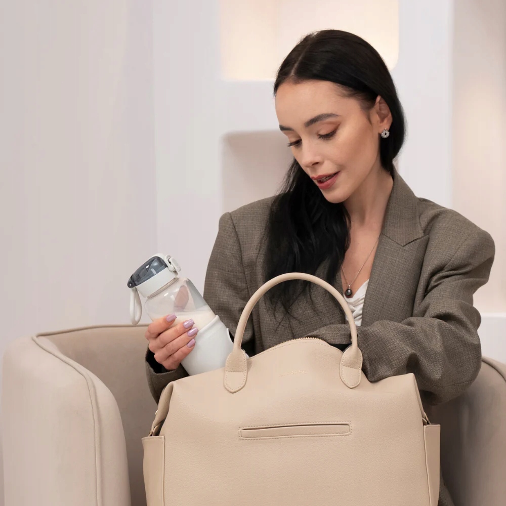 MyBabyBottle PRO pieno šildytuvas vaikui baltas
