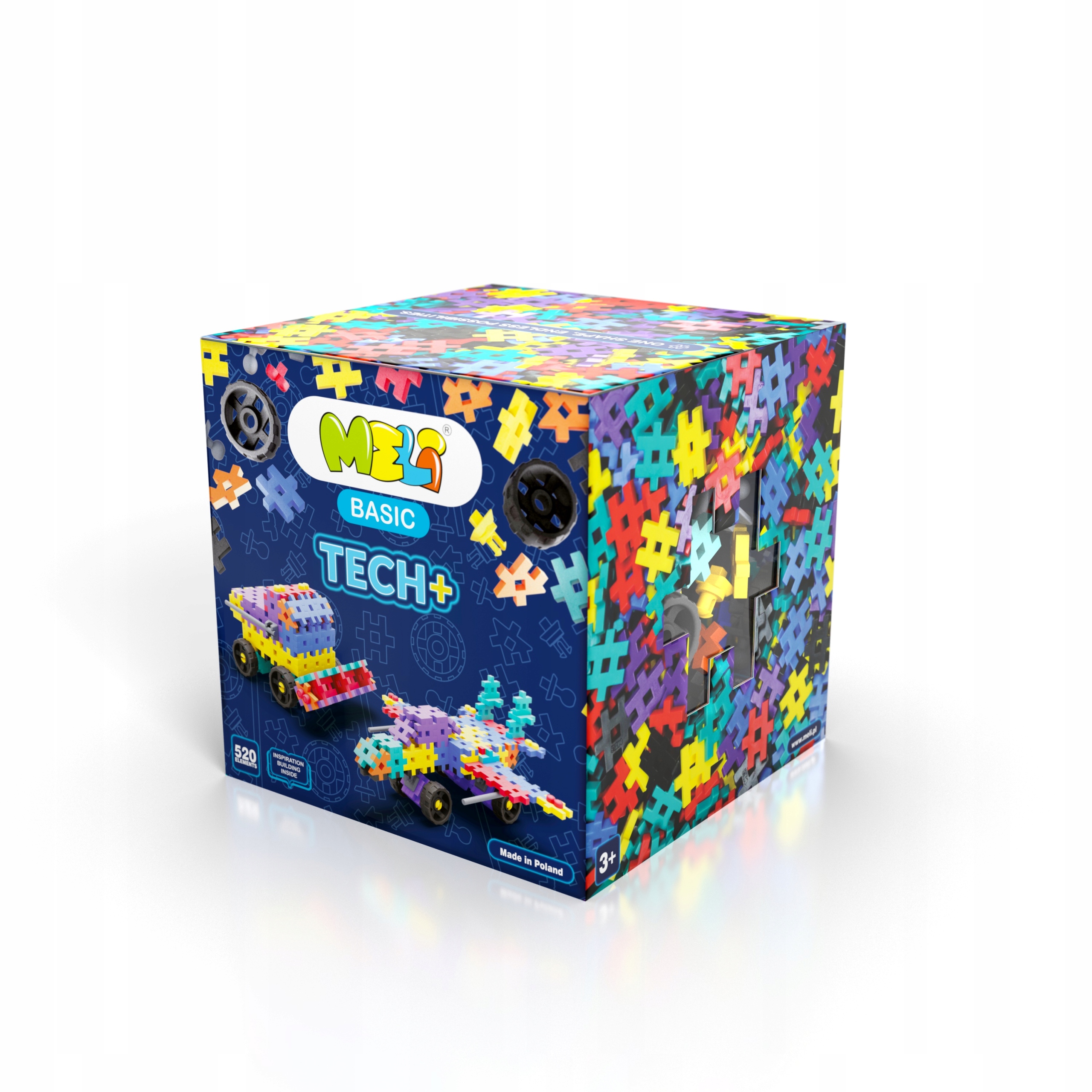 Meli Tech+ 50902 vaflinės klockai 520 el.