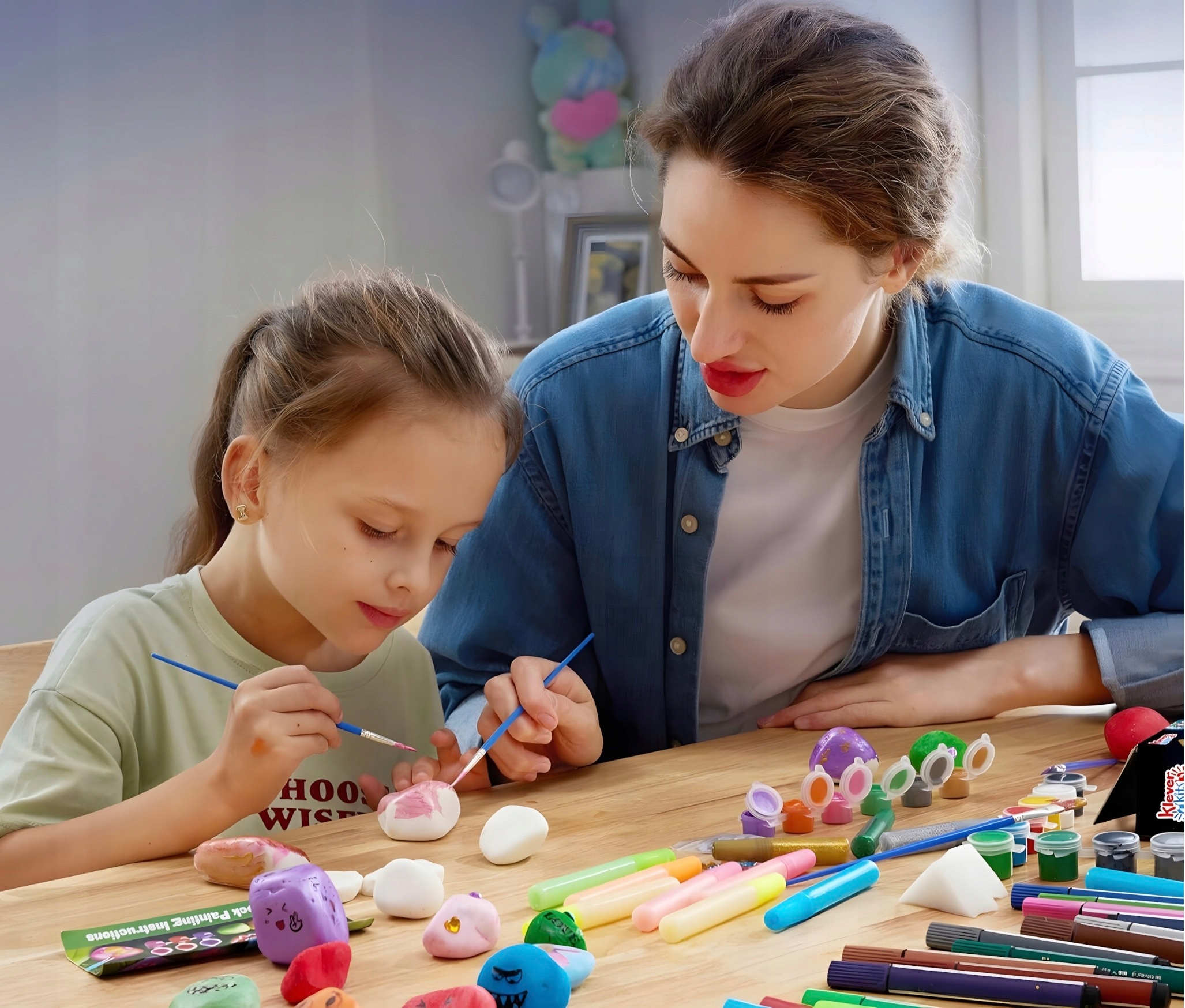 ZLARO 3D šviečiančios akmens tapybos rinkinys