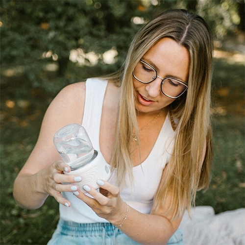 Babyono nešiojamas bevielinis butelių šildytuvas