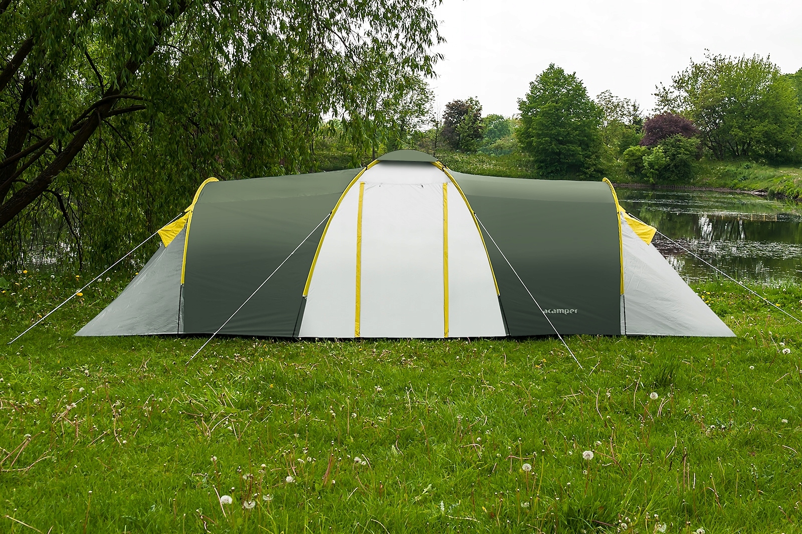 ŠEIMOS TURISTINĖ PALAPINĖ NADIR 8 PRO ACAMPER 3500mm GLAMPING CAMPING