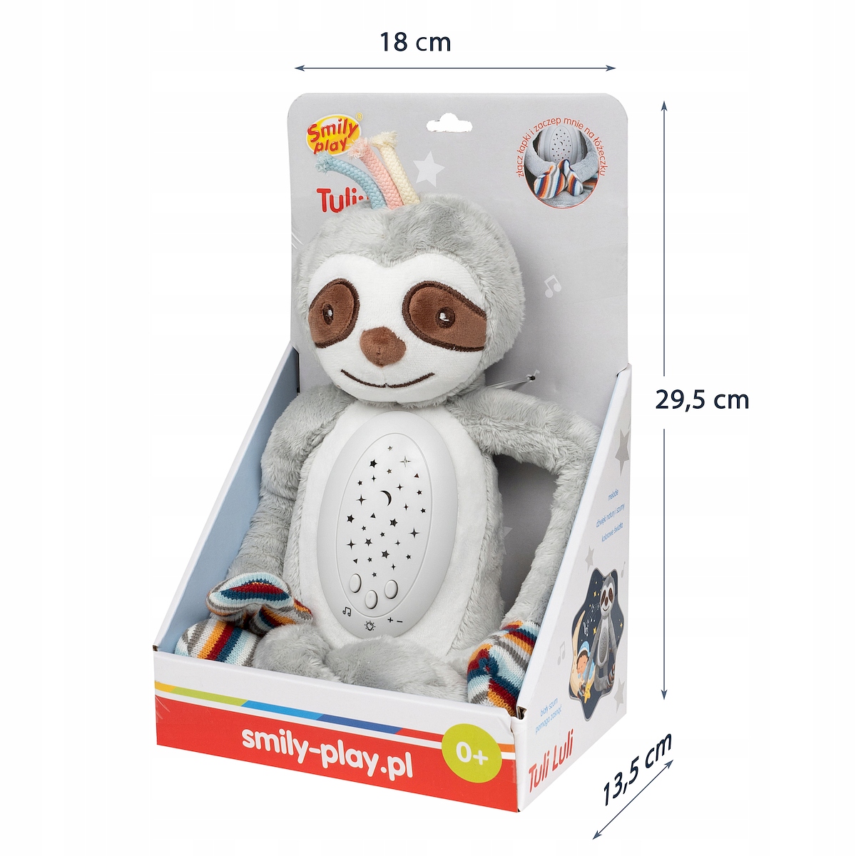 Smily Play Tuli Luli tinginys su projektoriumi nuo 0 mėn.