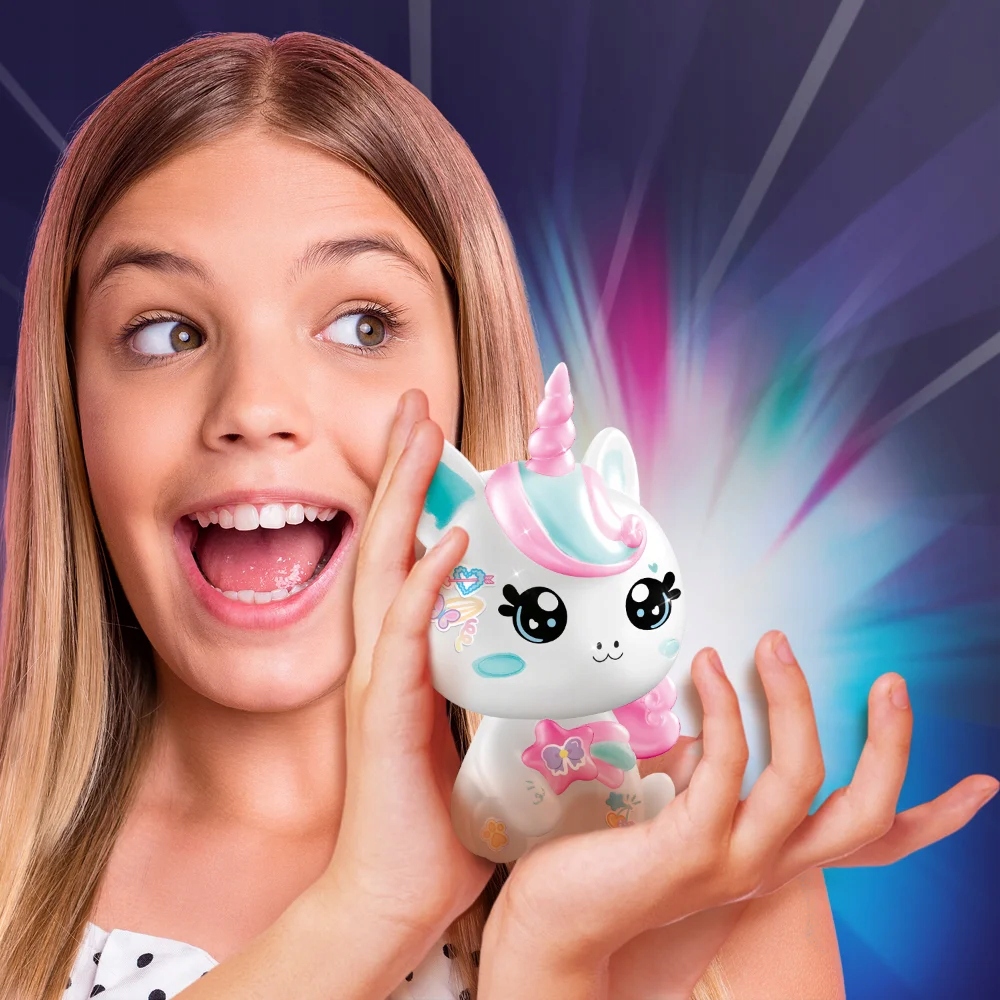 Glowing Decocorns – KAWAII stiliaus „pasidaryk pats“ vienaragis