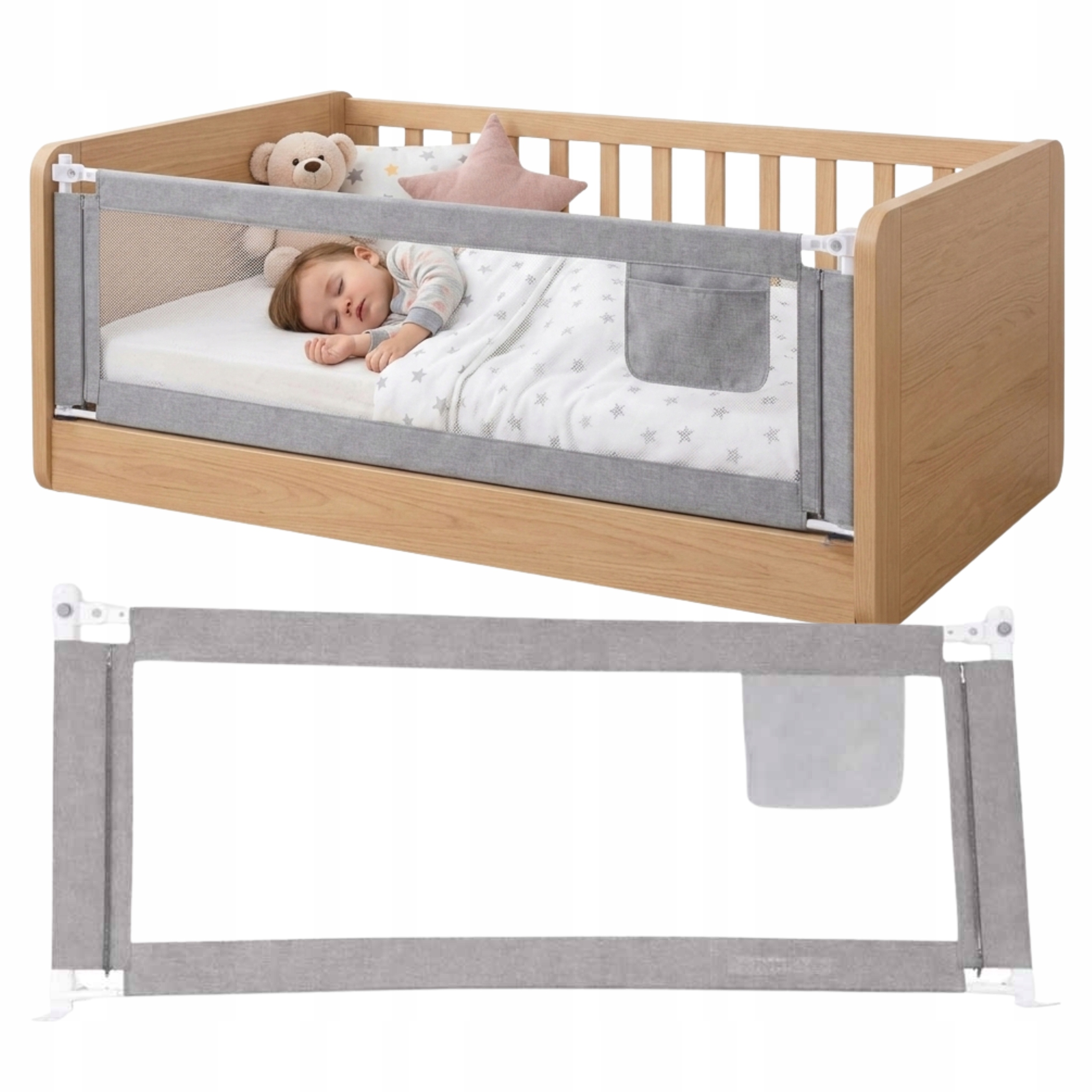 Ikonka apsauginė lovatvorė 140 cm