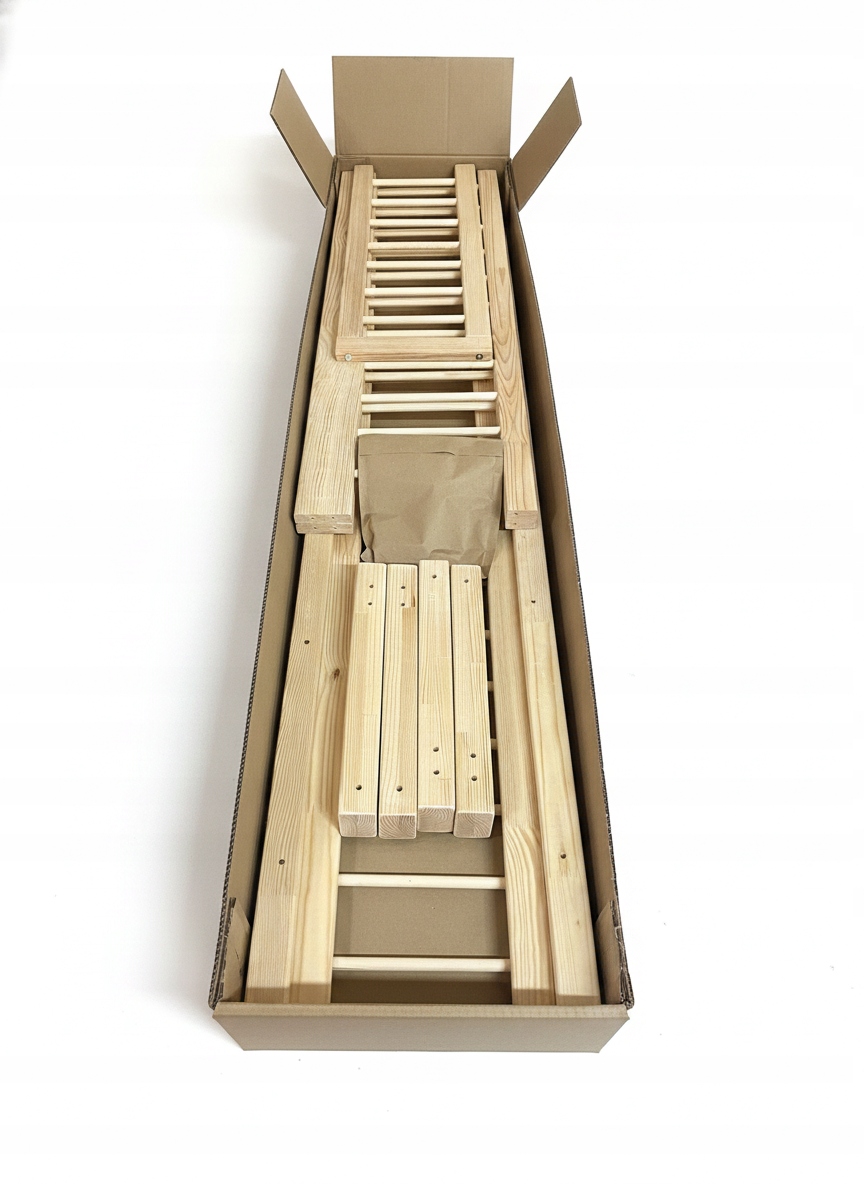 Žema Montessori lova 190x90 2/3 turėklai, lova ant grindų vaikams