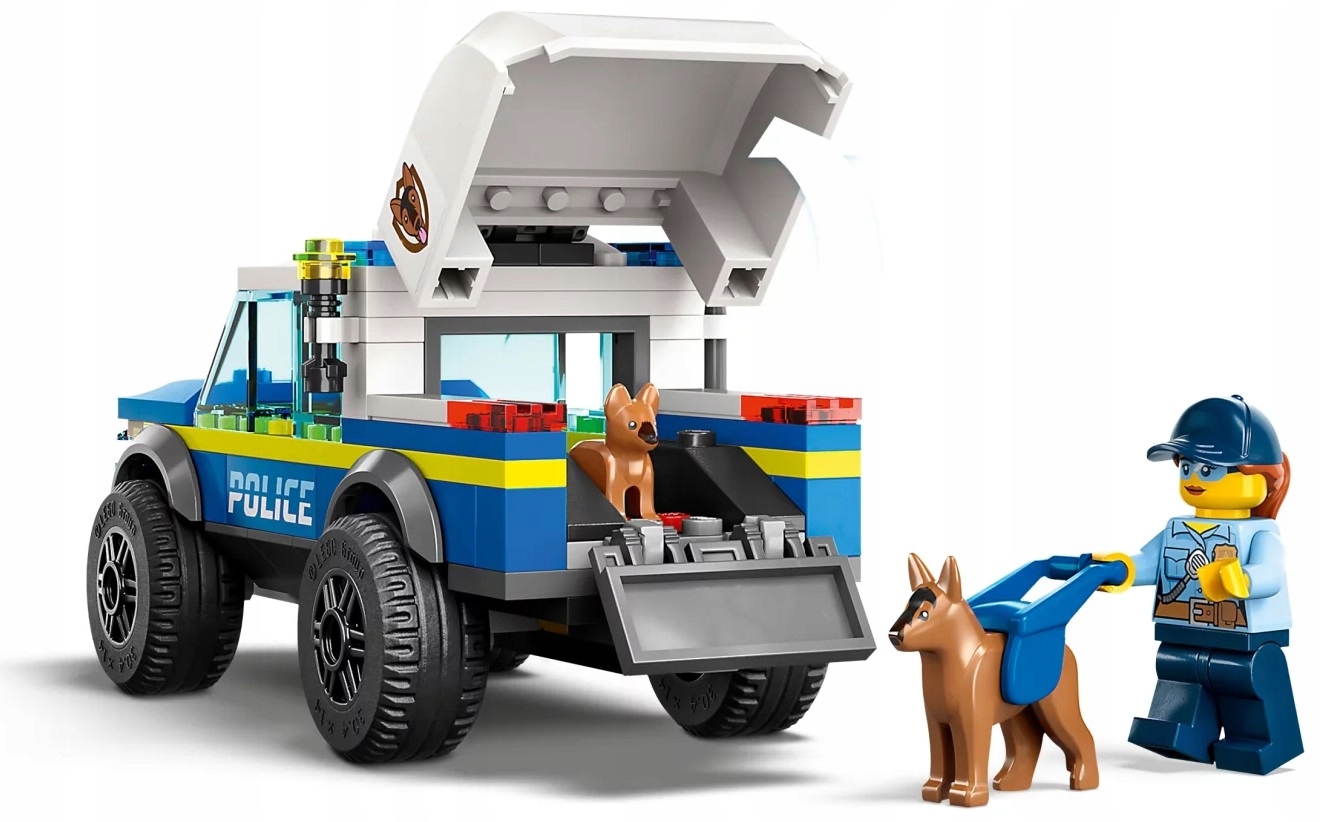 Lego City 60369 policijos šunų treniravimas