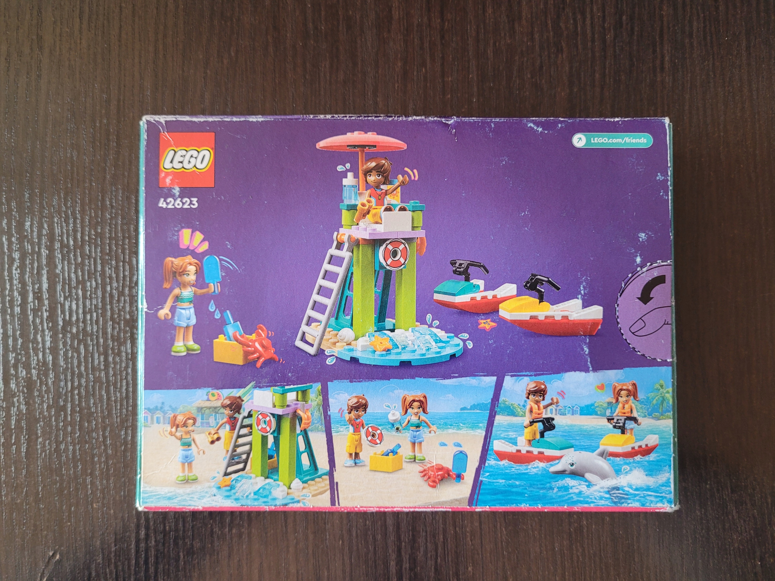 LEGO Friends 42623 paplūdimio vandensportų skūteris