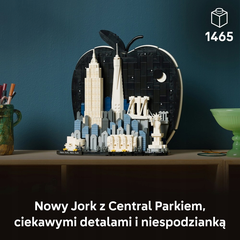 LEGO ARCHITEKTŪRA Niujorkas – Didysis obuolys 21066