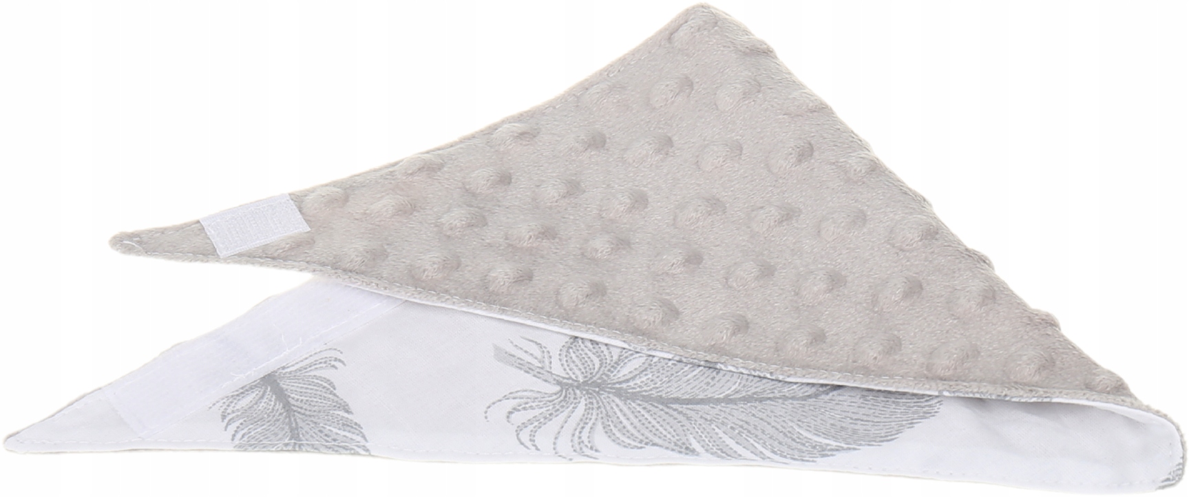 BABYMAM SOFT BIB, MINKY šalikas SU VELCRO 2 viename