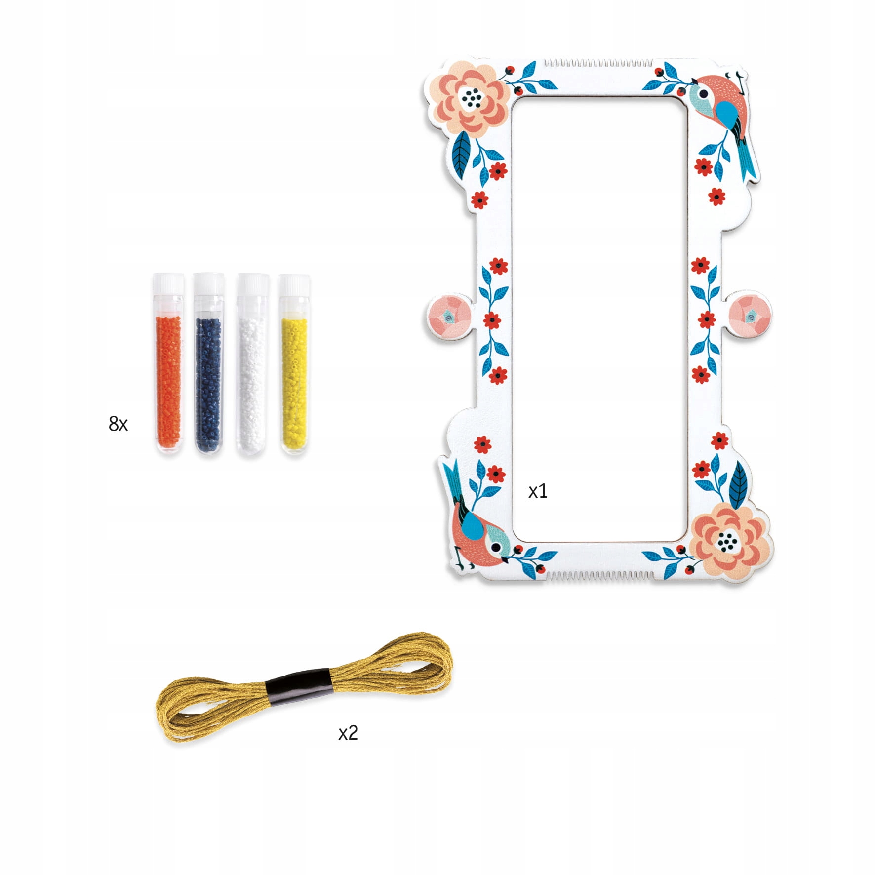 Djeco draugystės apyrankės koraliukai DIY 8+
