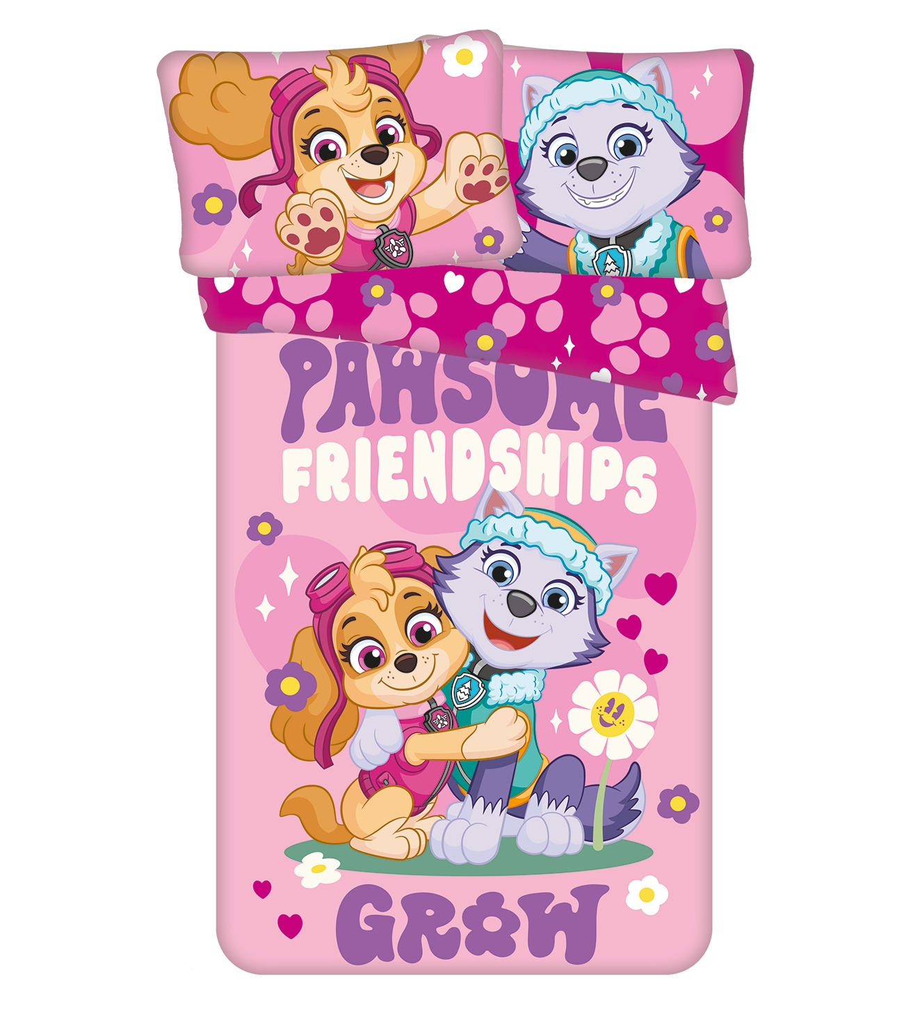 Patalynė 100x135 Paw Patrol Pink SKYE lovai rožinė 578JF