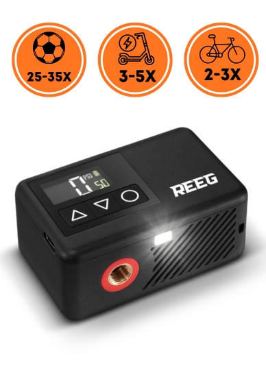 Reeg Air Pump MINI elektrinis siurblys dviračiui, paspirtukui, rutuliui 120 PSI