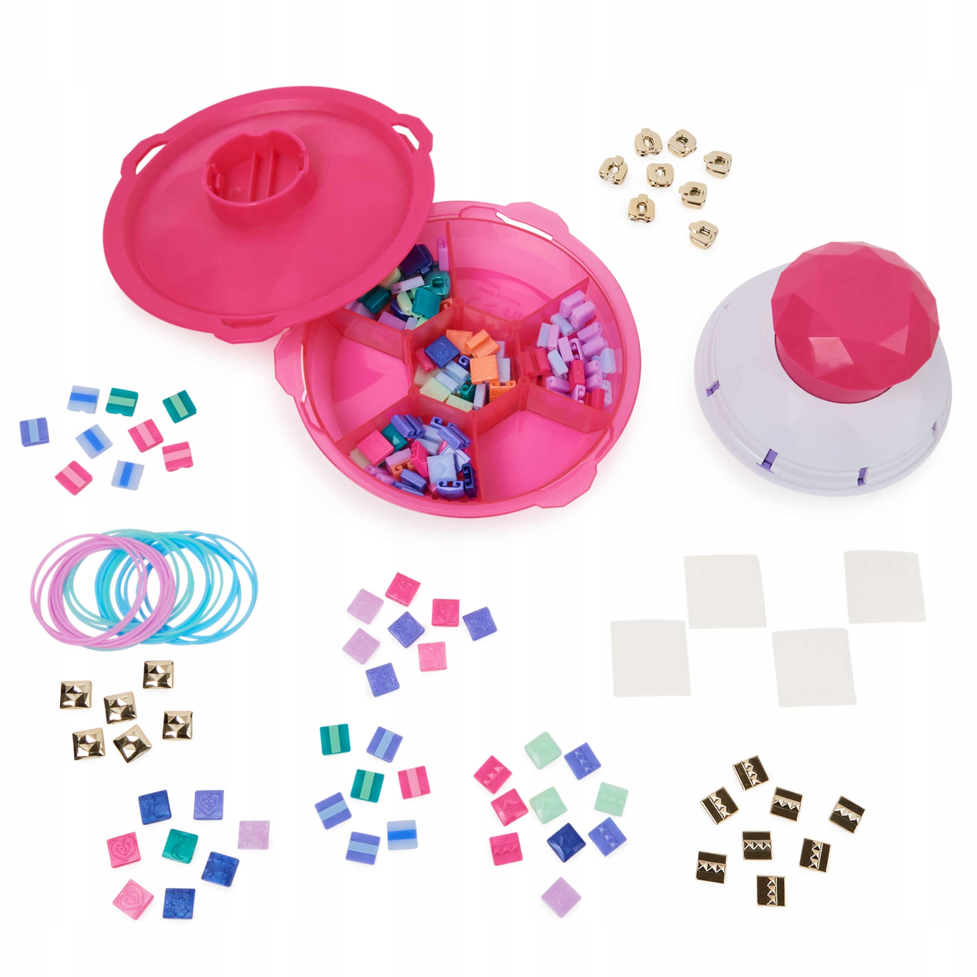 COOL MAKER POP STILIAUS APYNĖČIŲ GAMYBOS RINKINYS MAKE BRACELETS