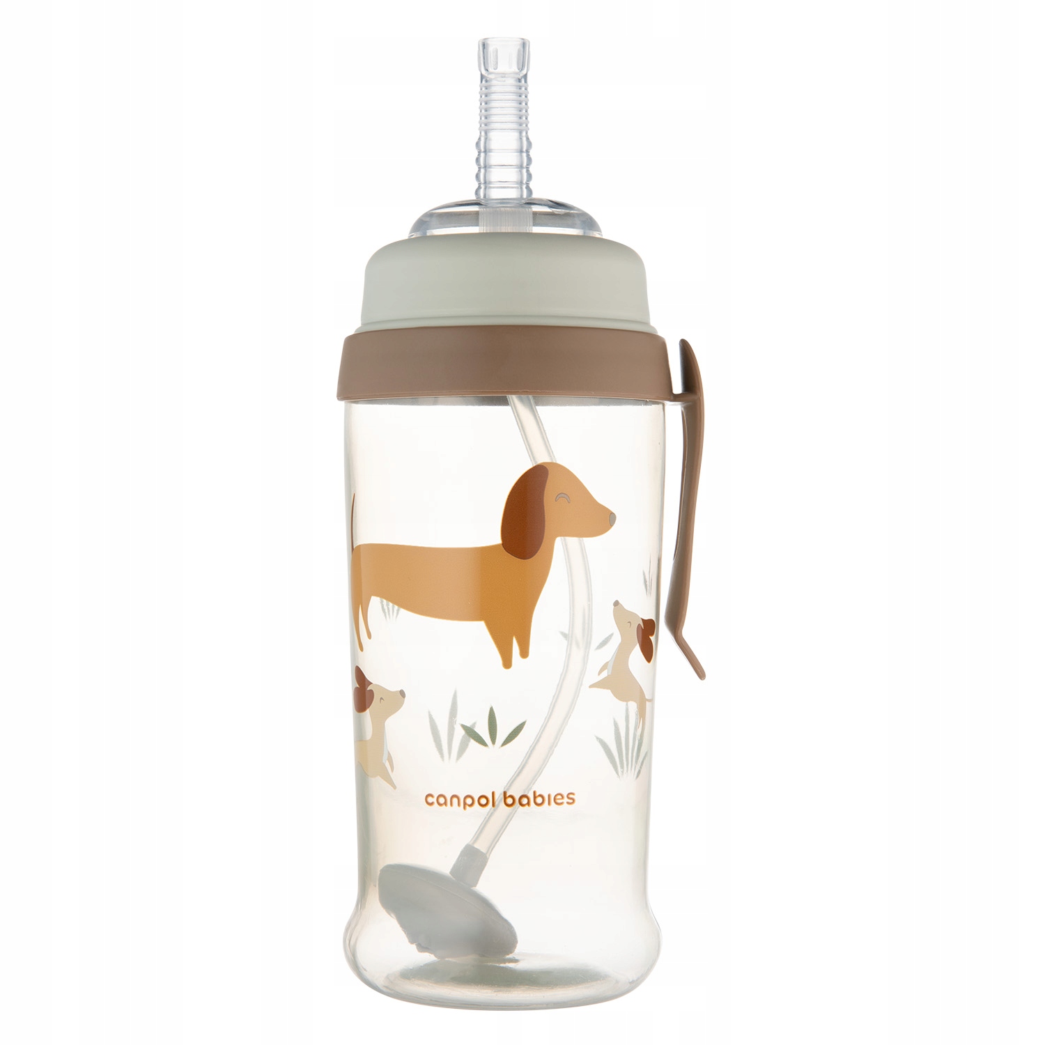 Canpol babies bidon 350 ml niekapek z rurką