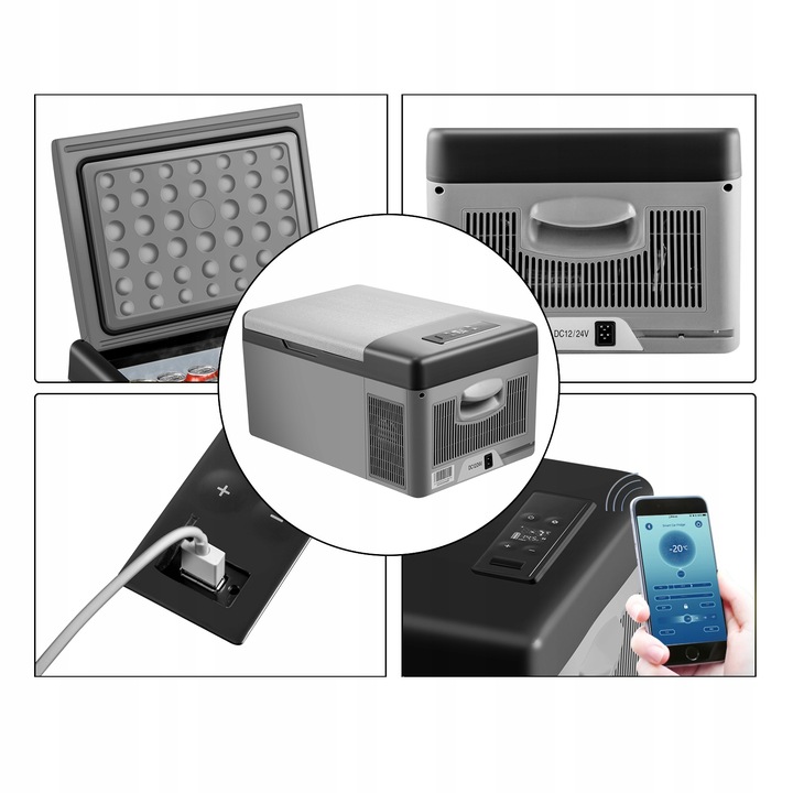 Arctic Box Tourist Kompresorius Šaldytuvas Šaldiklis KOMPRESORIUS 15L 12V
