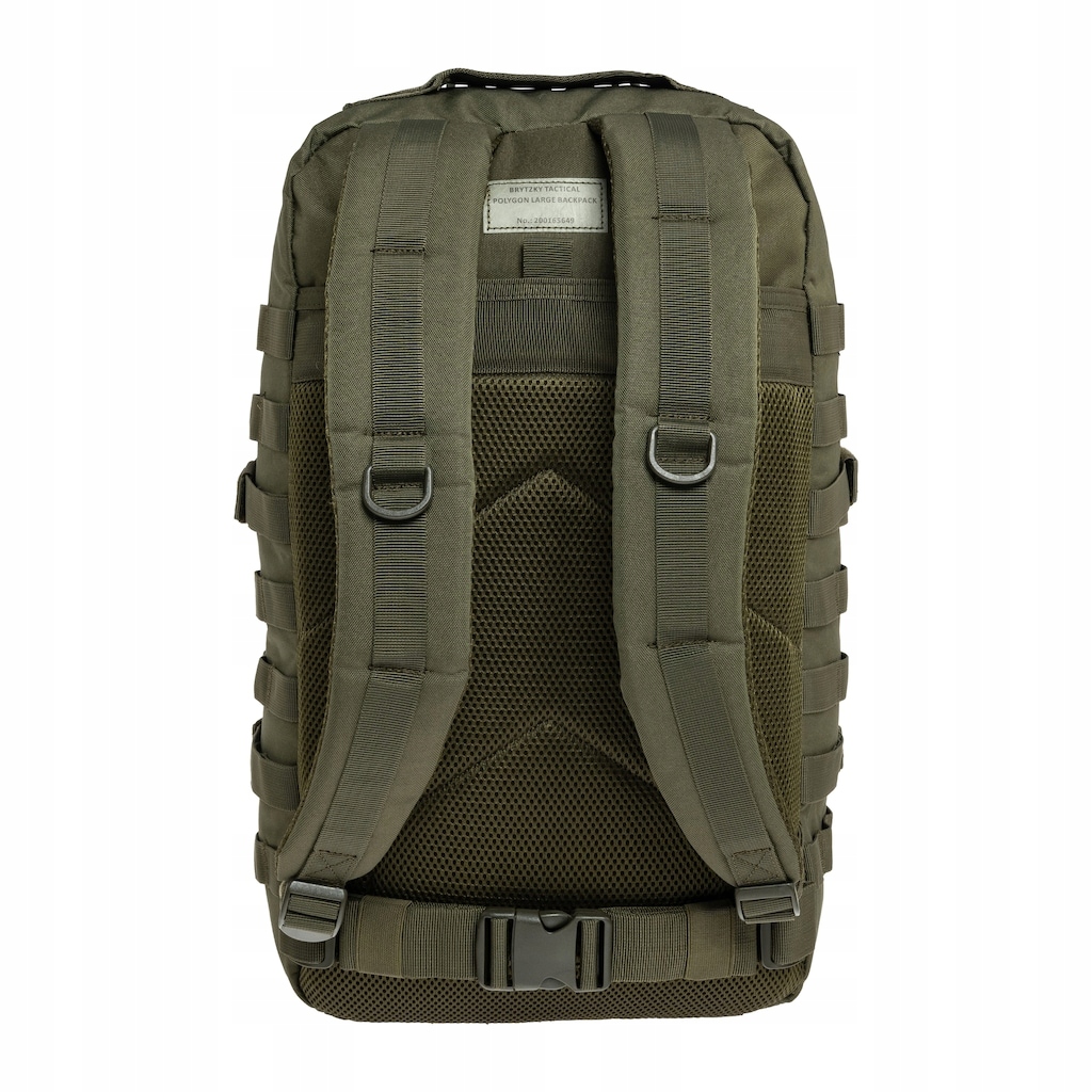 Brytzky Tactical Polygon Didelis 36L alyvuogių MOLLE žygio kuprinė