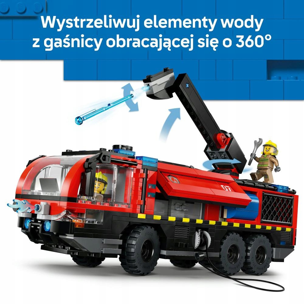 LEGO City 60499 lotnisko gaisrinė