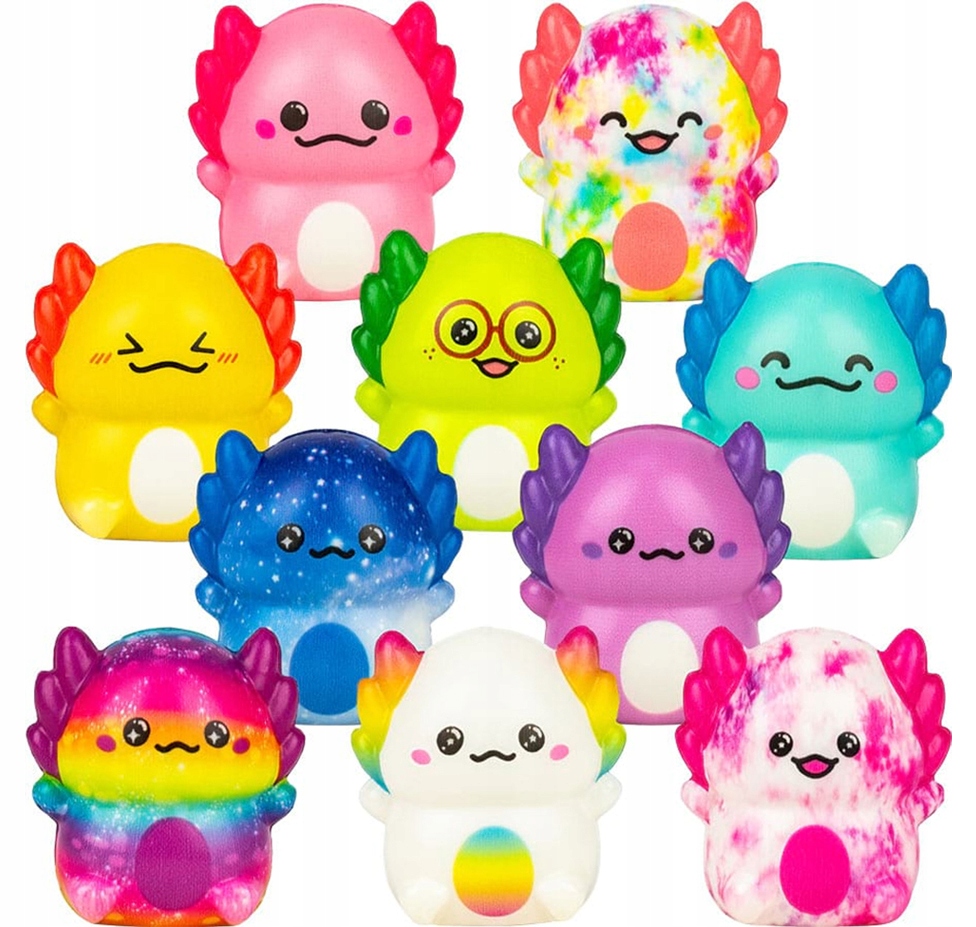 Stawscy antistresinis squishy Aksolotl