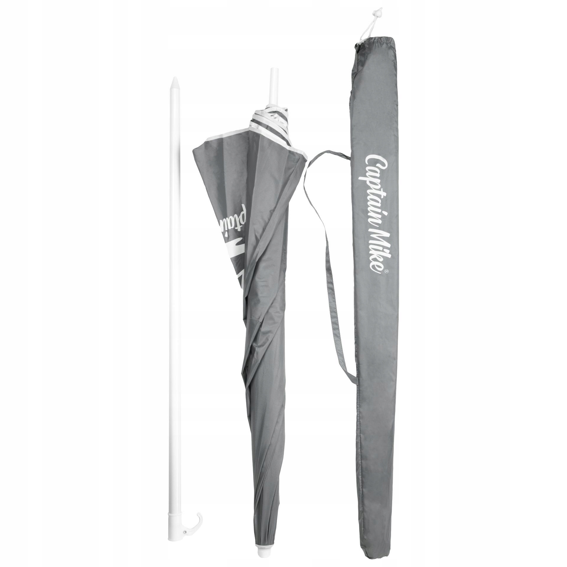 PAPLŪDŽIO skėtis su dangteliu su UV filtru UPF50+, LENGVAS, 160 cm, ATOSTOGOS