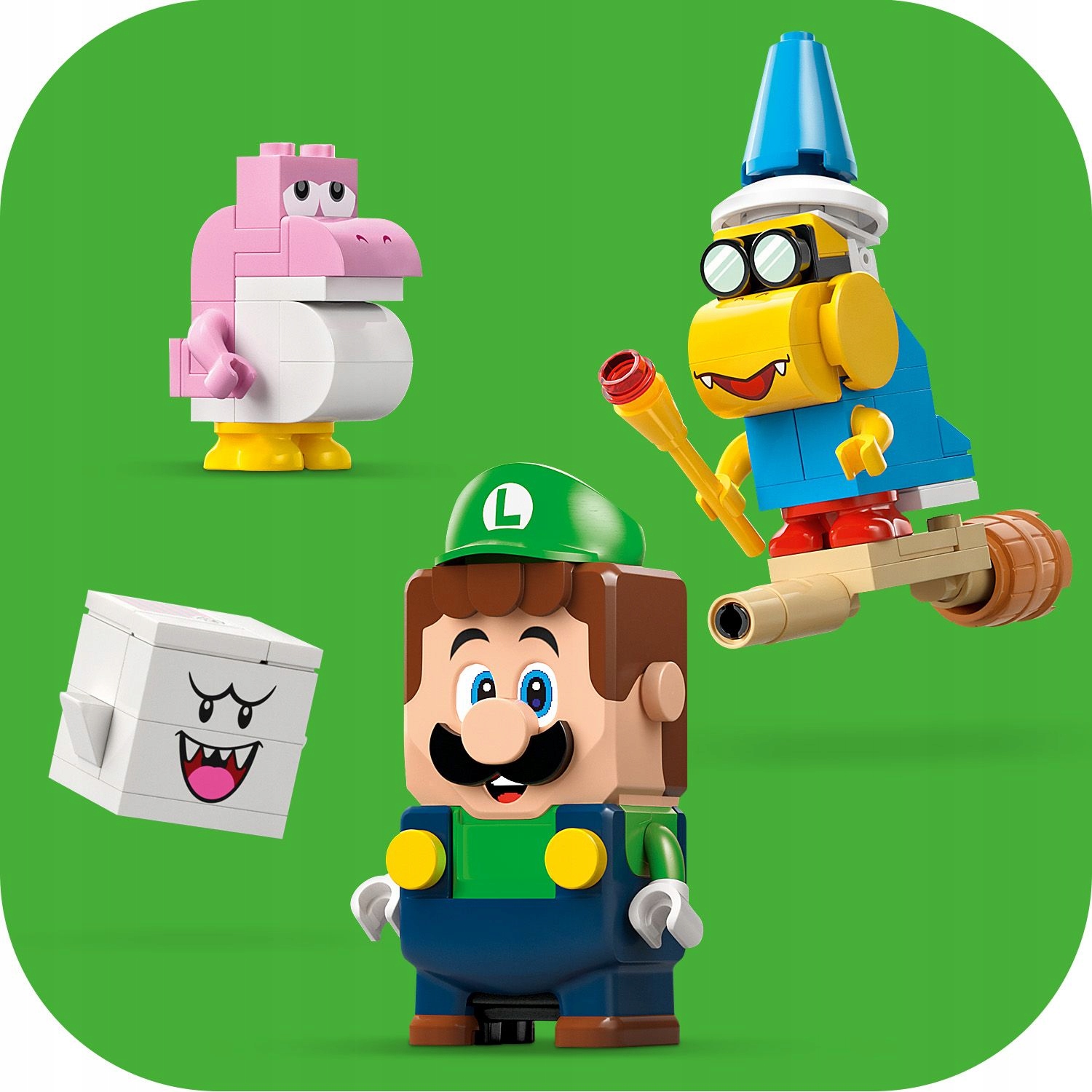 LEGO Super Mario Adventures su LEGO Luigi 71440 interaktyvia figūra