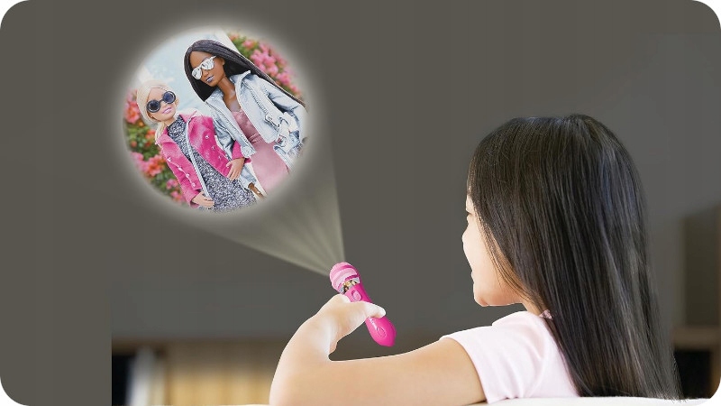 Lexibook Barbie projektorinė lempa - žibintuvėlis 3+ vaikams