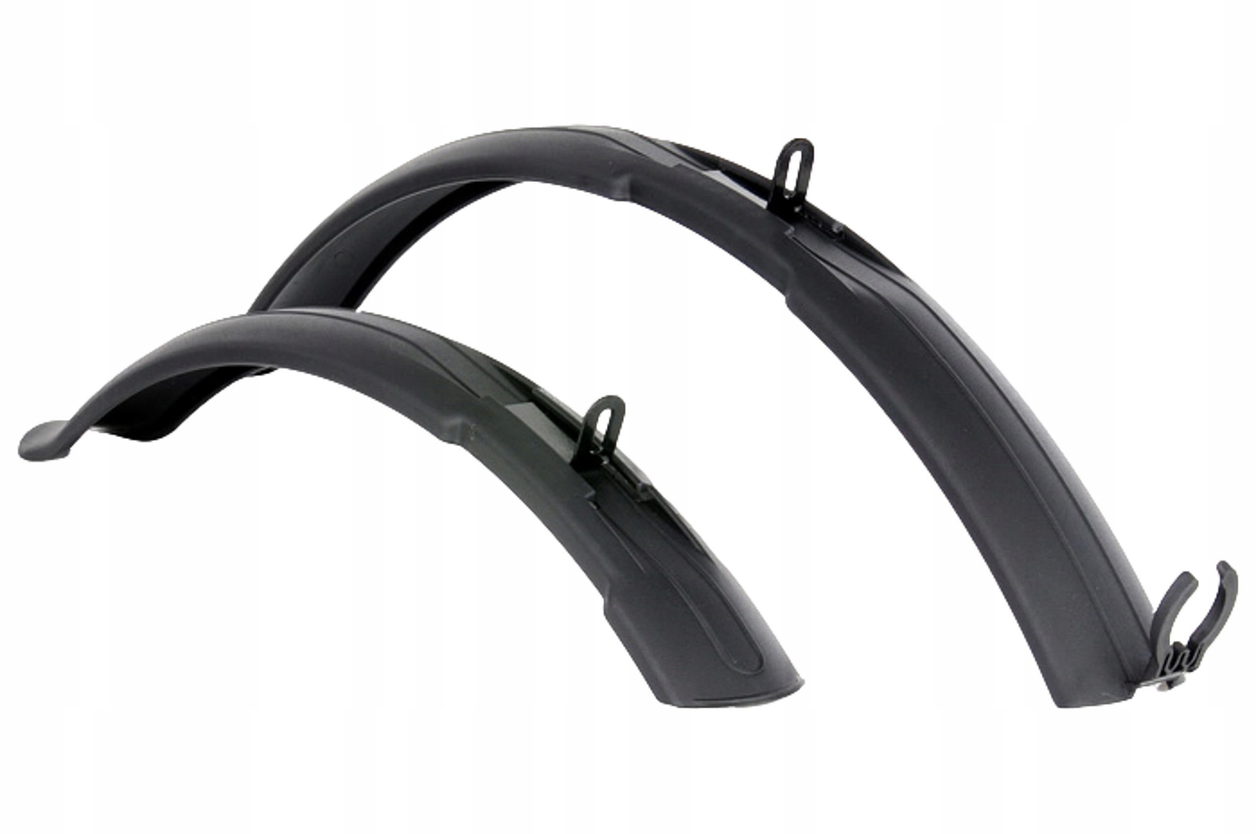 PILNAS DVIRAČIO SPARŲ RINKINYS PRIEKINIS GALINIS JUODAS 24 26 27 28 eBIKE