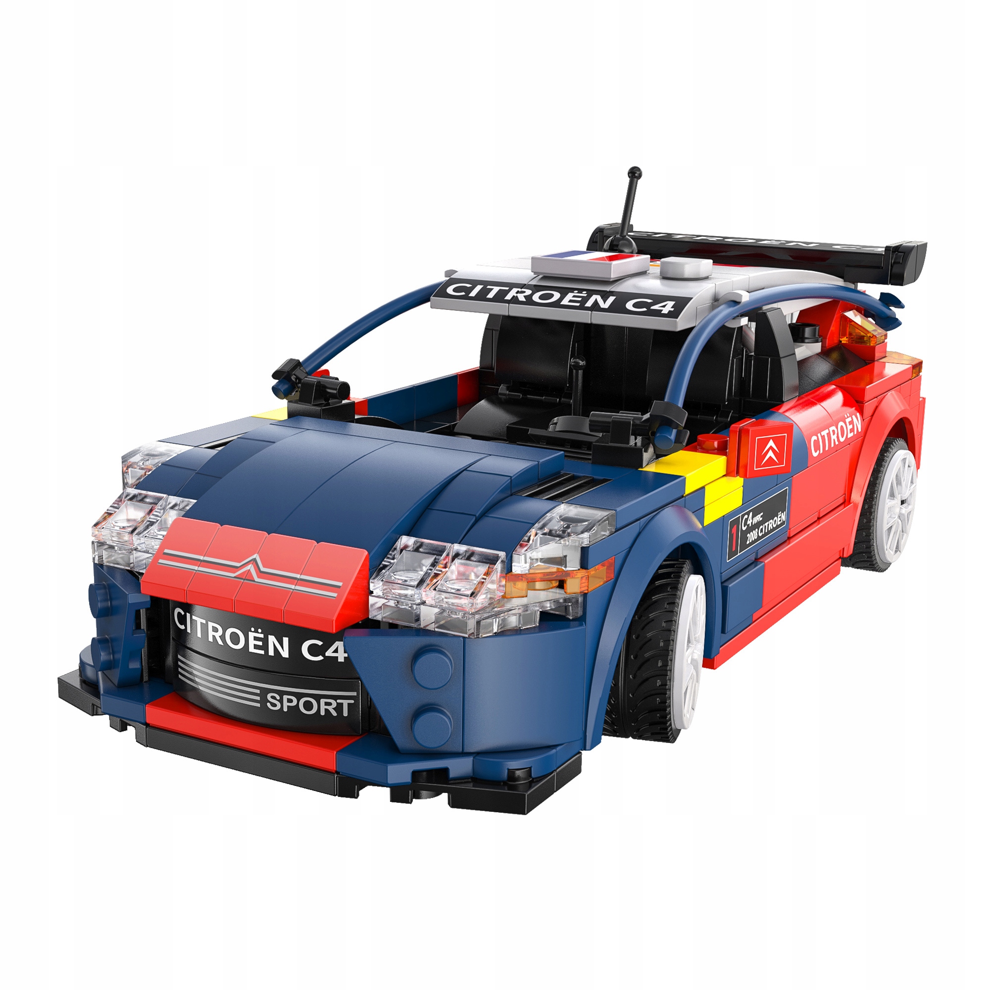 Cada Citroen C4 WRC televairas 329 dalių