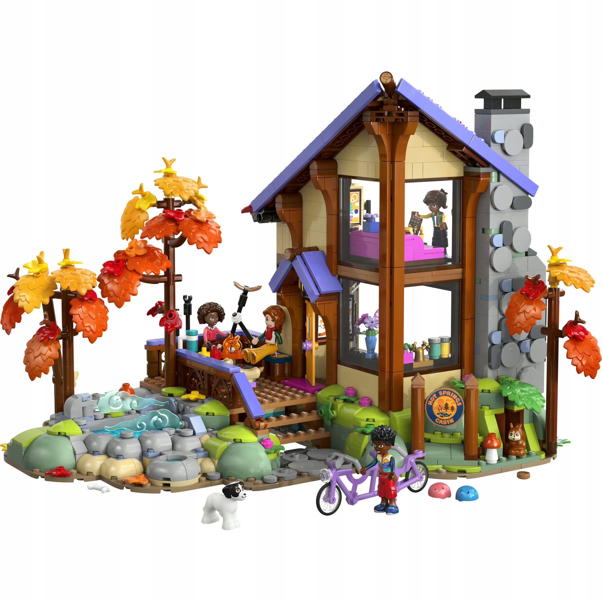 LEGO Friends 42705 rudeninė miško kabinutė