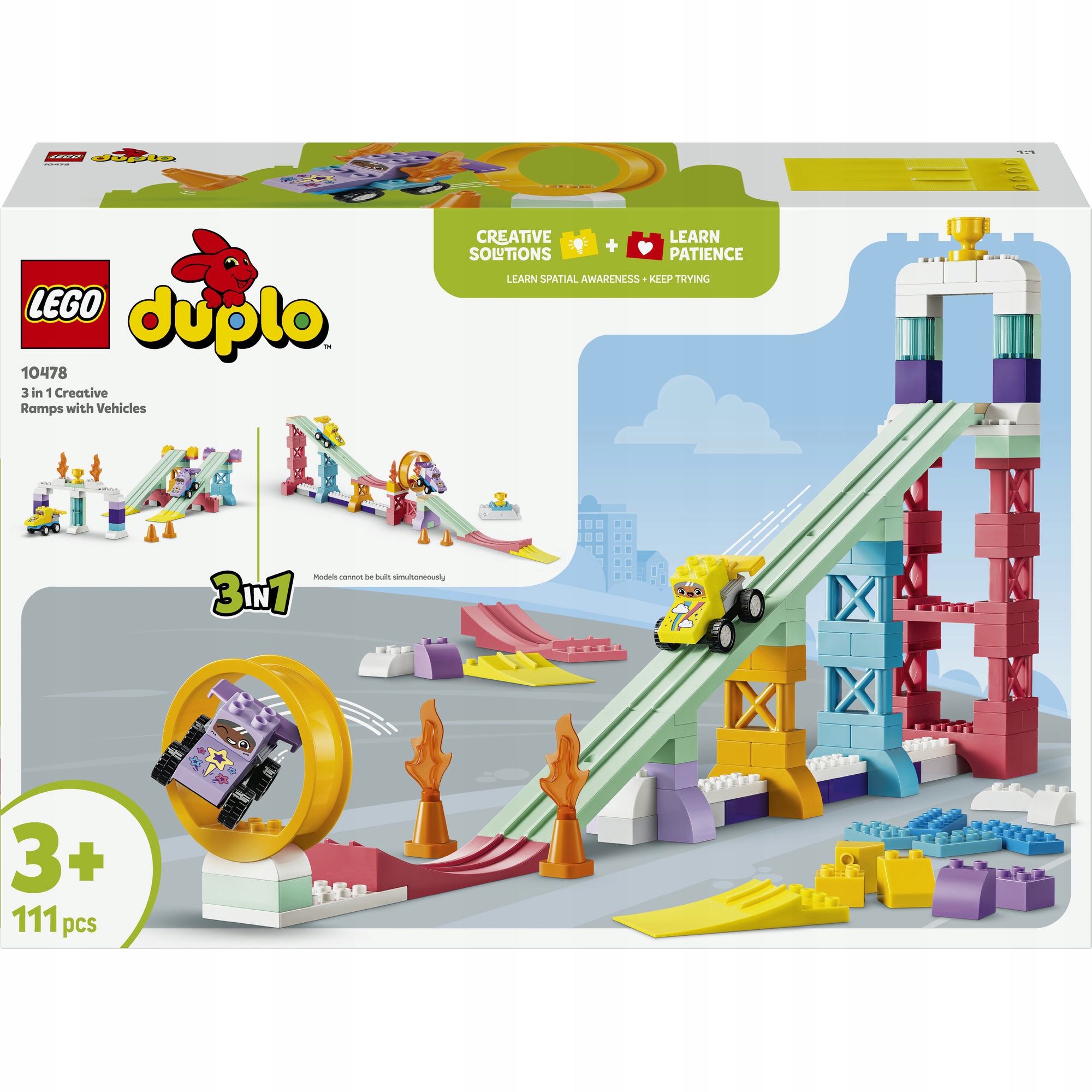 LEGO DUPLO Town 10478 kūrybiškos rampos