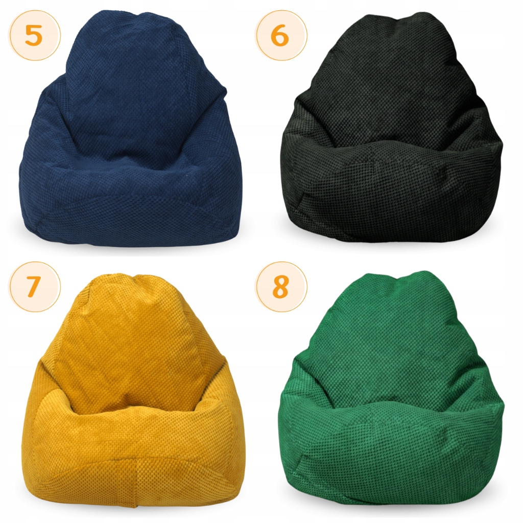 Patogus fotelis Pouf Sako 60x50cm minkštas pliušinis pilkas šviesus sėdynė