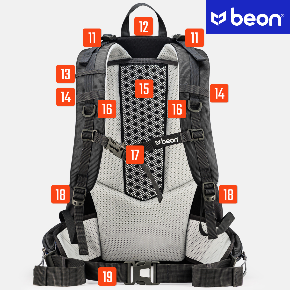 Beon alpinistinis kuprinys 30L vyrams ir moterims