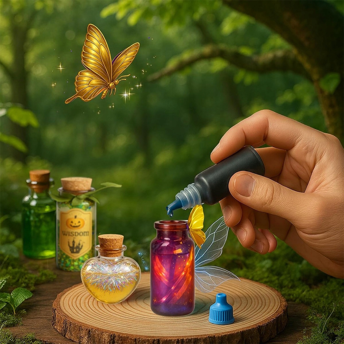 VEIKLIŲ POTIONS RINKINYS KŪRYBINĖ DOVANA VAIKAMS