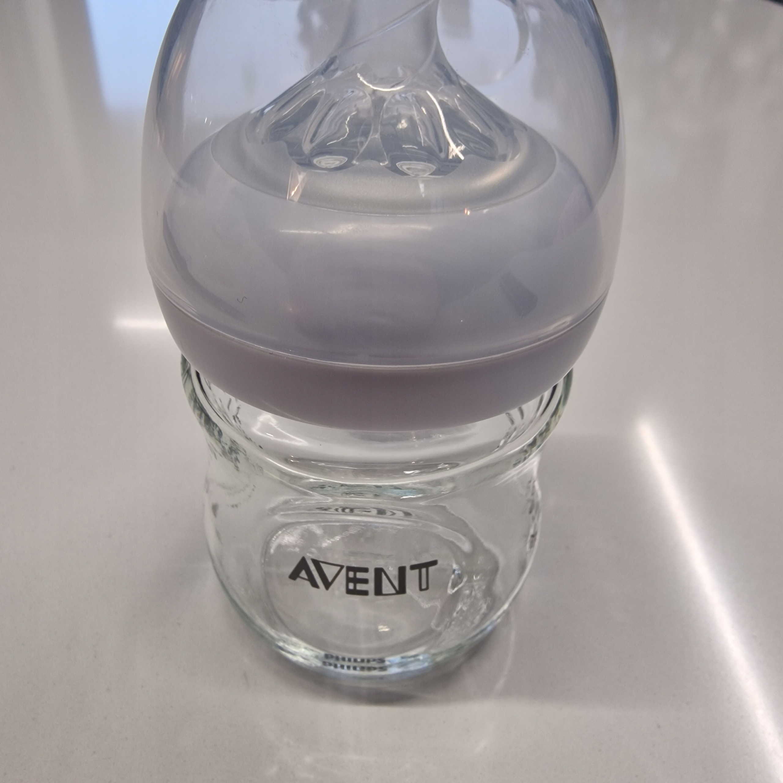 Philips Avent stiklinė butelka 120 ml su čiulptuku