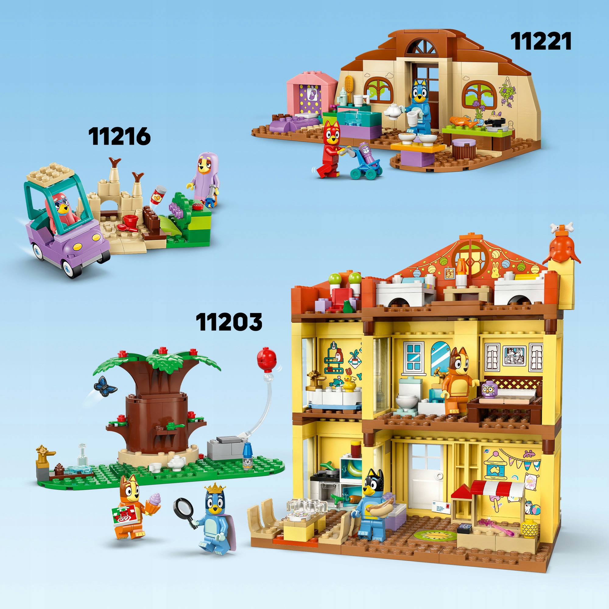 LEGO Blue 11217 Blue šeima