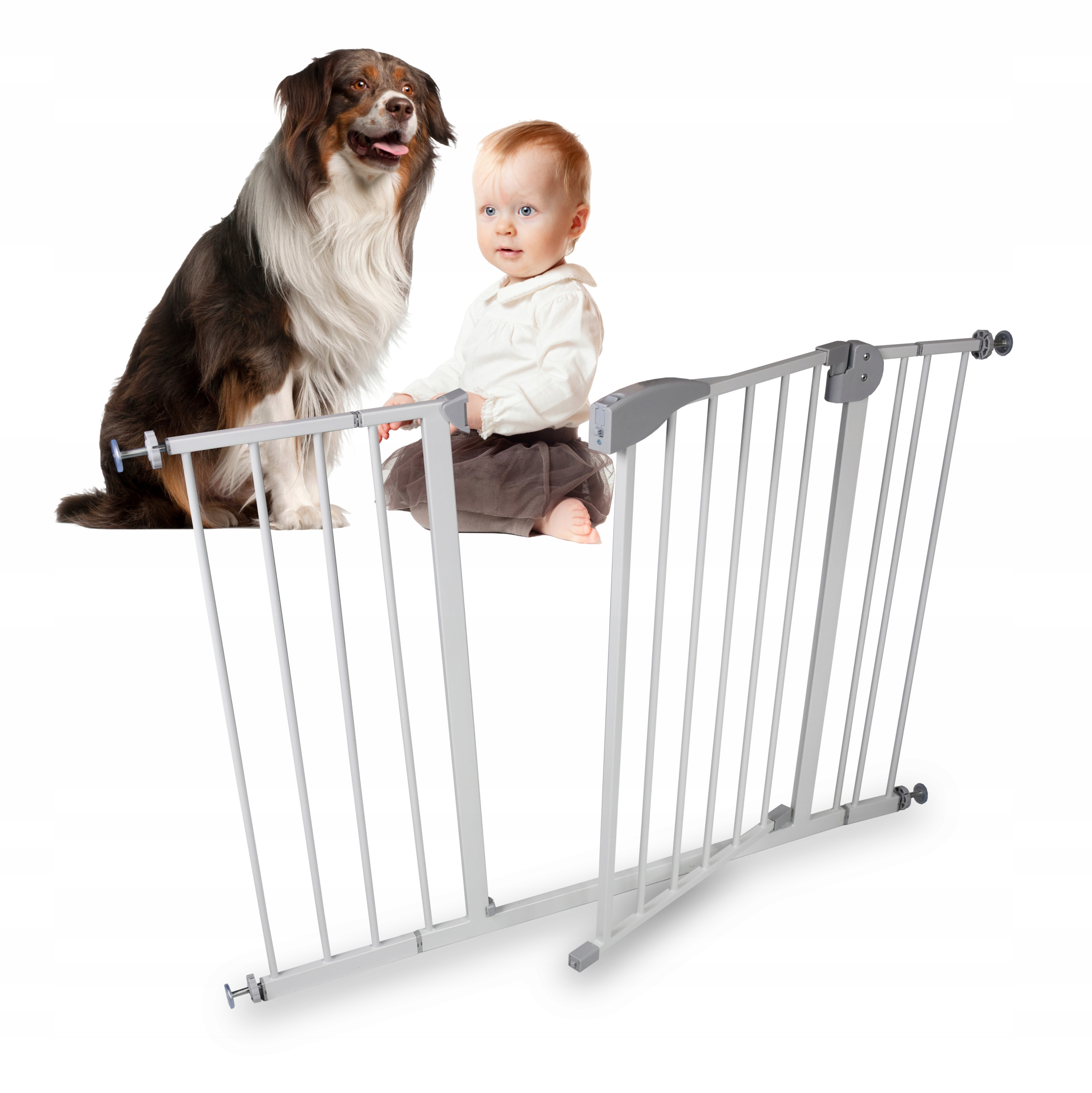 Apsauginė barjera laiptams ir durims 75-95cm